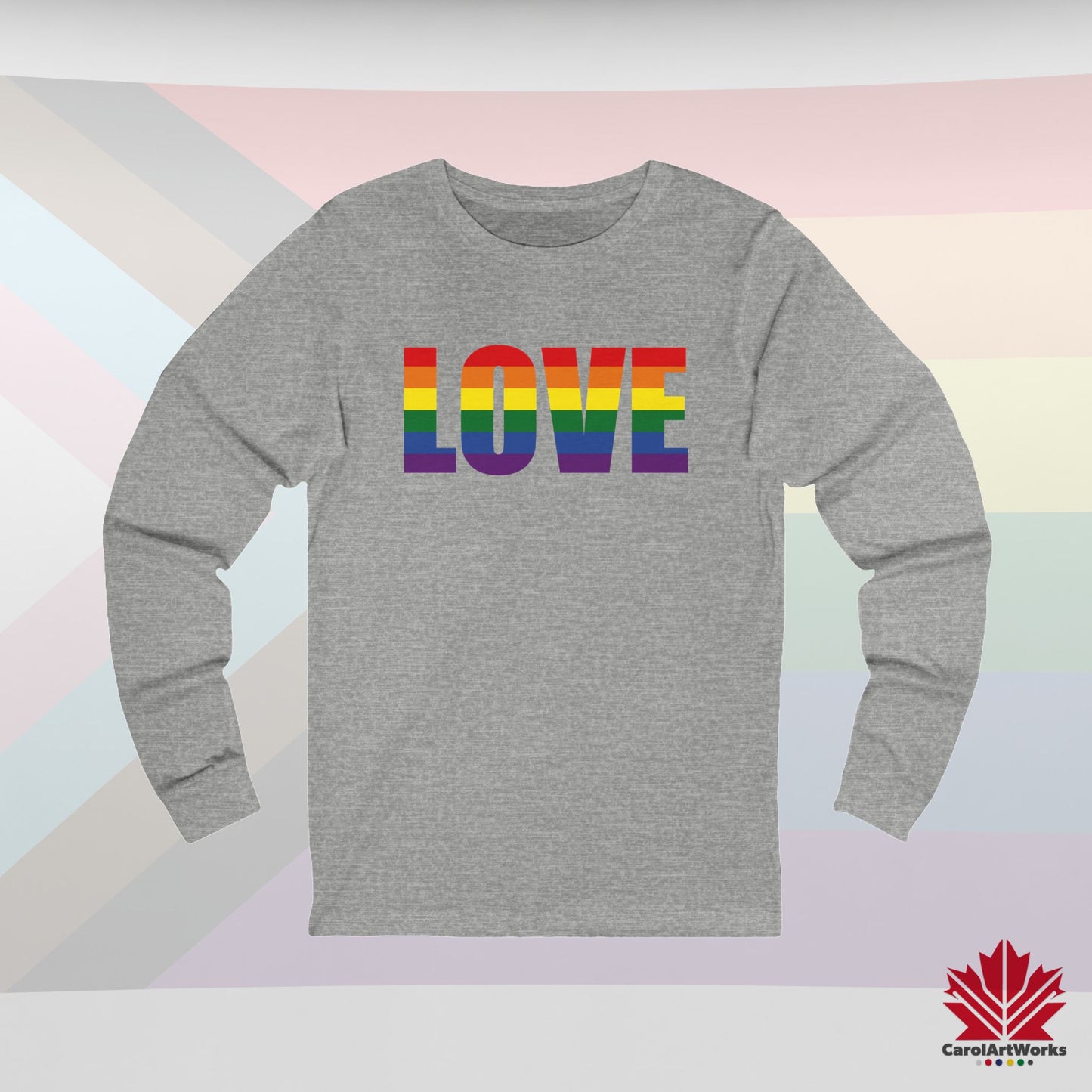 LOVE - Light Long Sleeve for Loud Statements