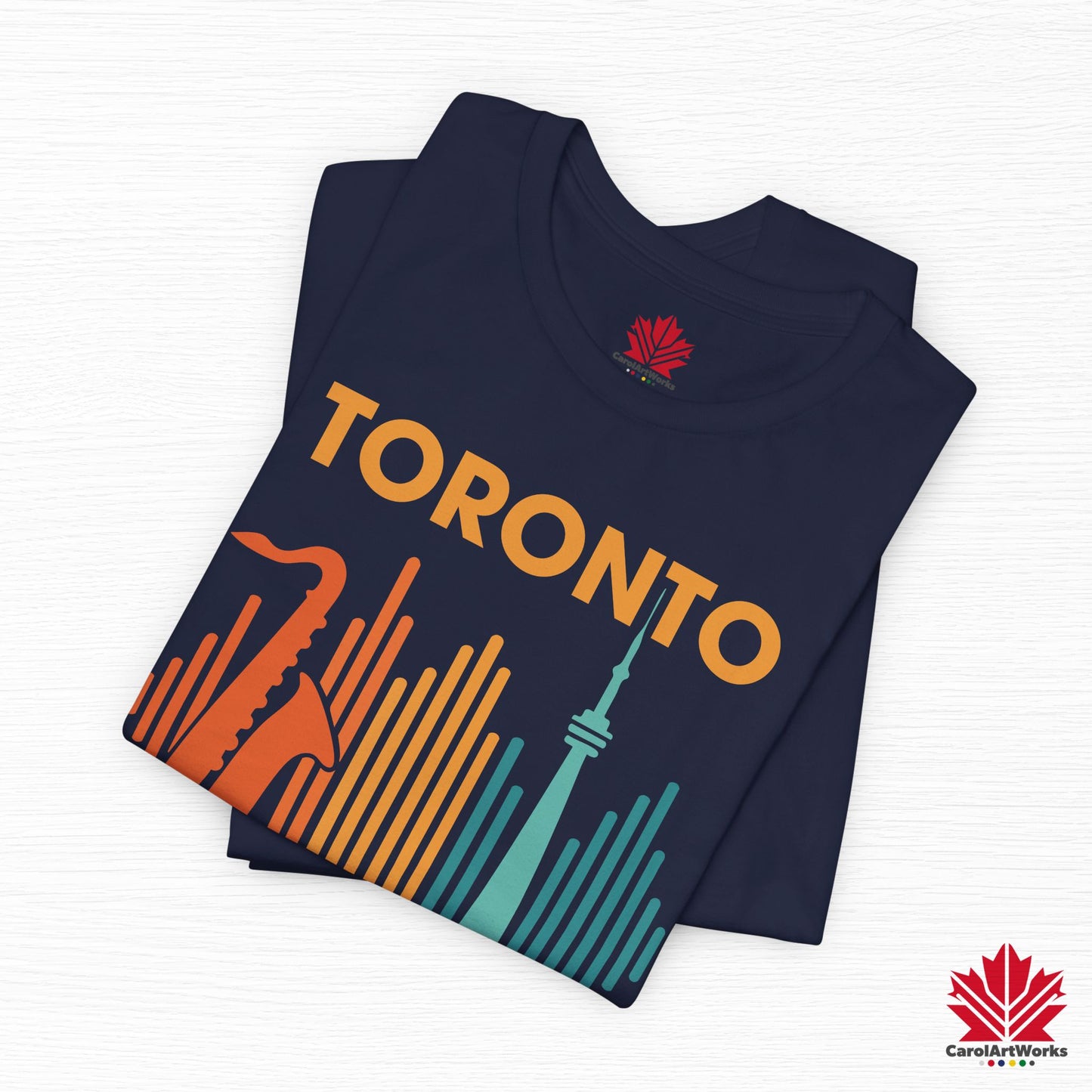 Toronto Jazzin' the 6ix – T-shirt haut de gamme pour un rythme urbain fluide