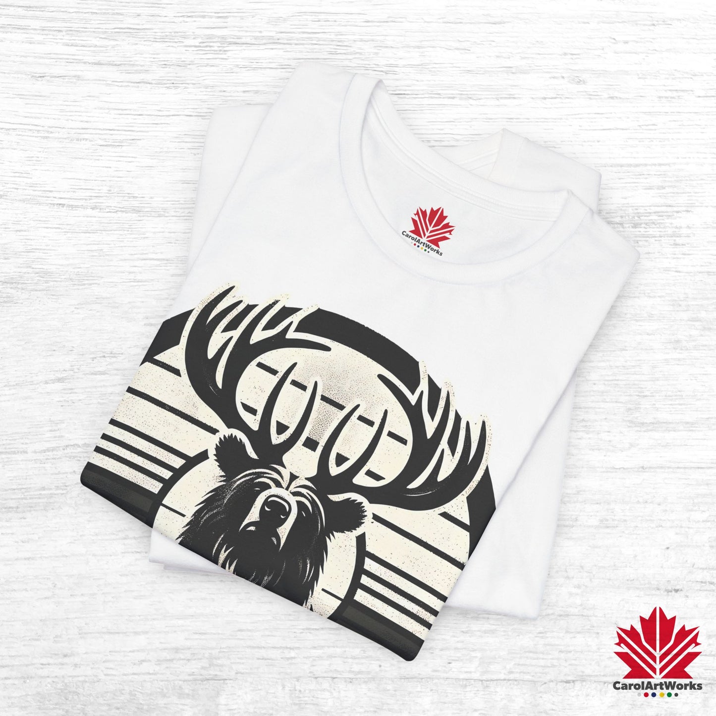 “Wild & Free” Unisex Short Sleeve Tee – Nature Inspired Graphic T-Shirt