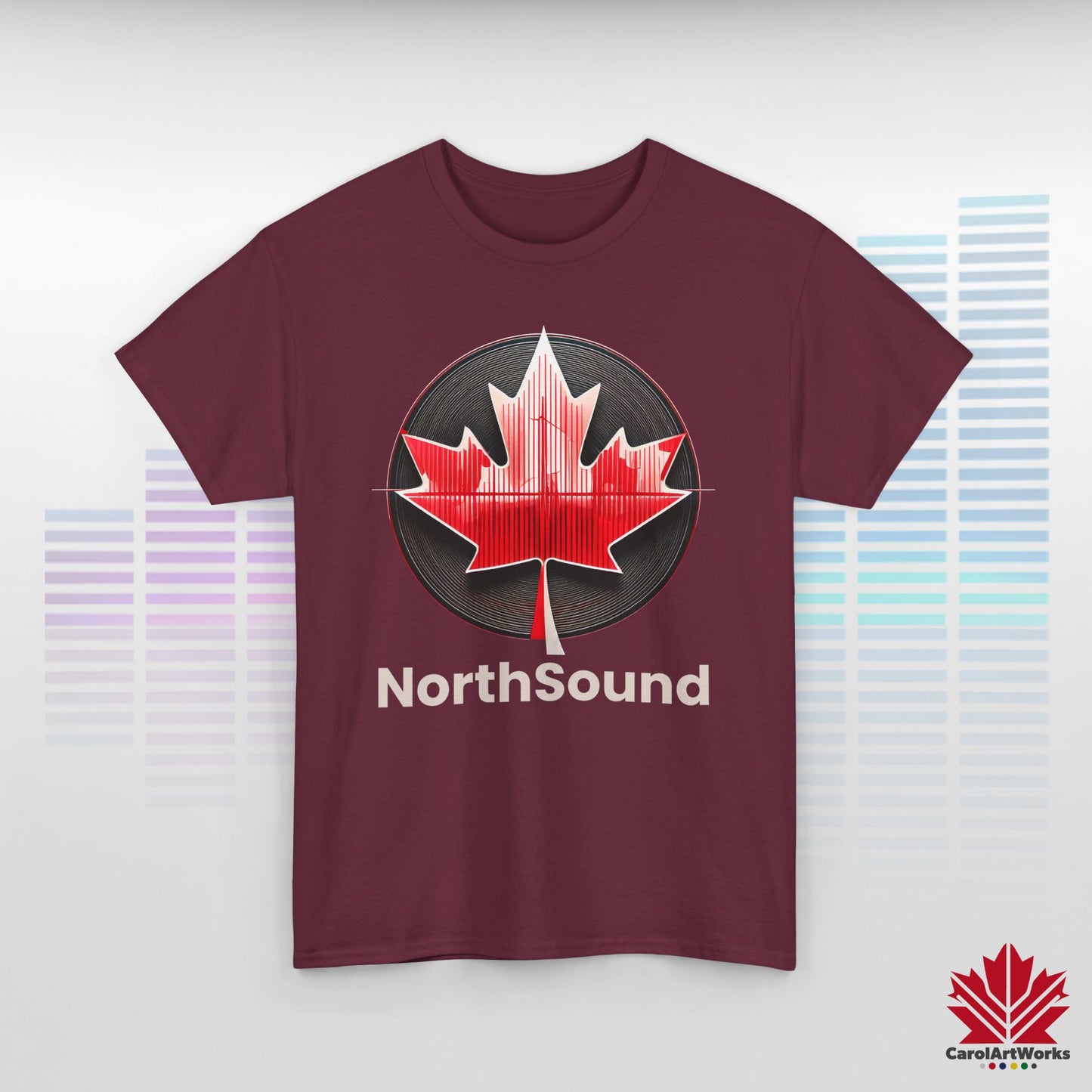 "NorthSound" Unisex Cotton Tee - Wear the Sound of Canada