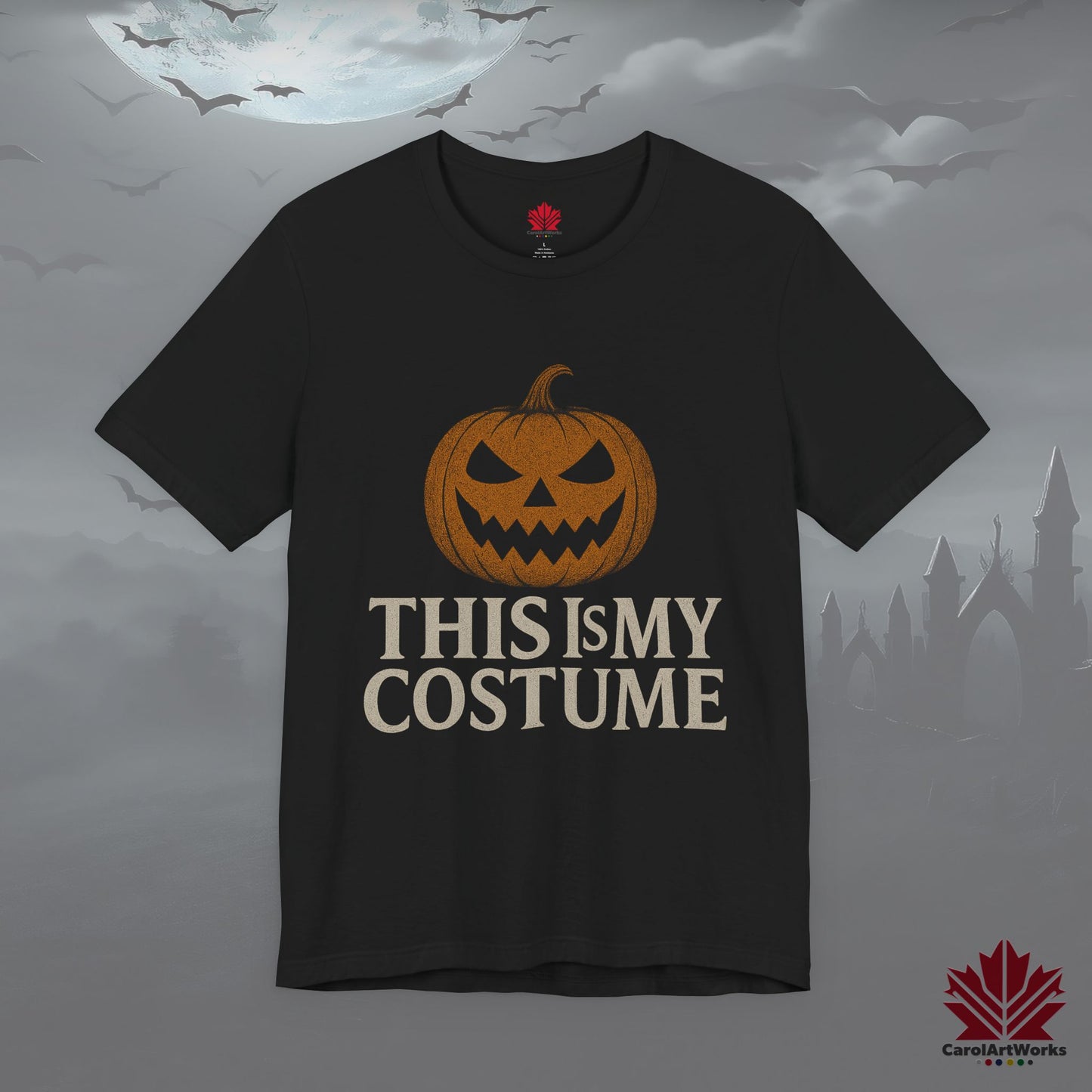 This Is My Costume – Unisex Halloween T-Shirt for Costume Haters