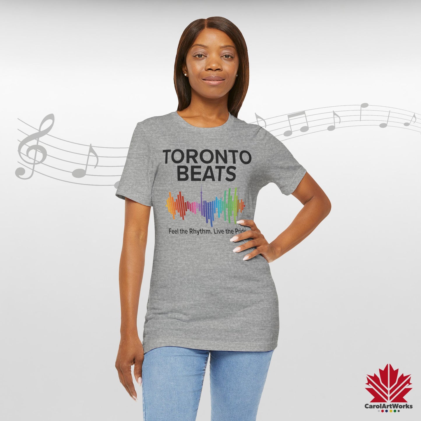 T-shirt premium Toronto Beats – Fort. Fier. Ambiance toute la journée.