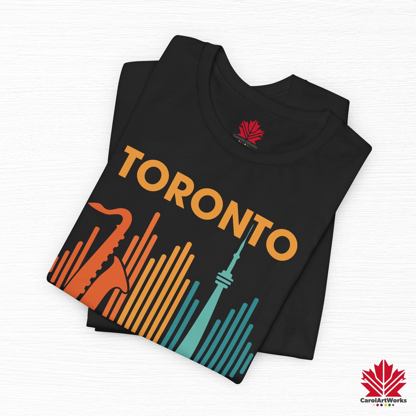 Toronto Jazzin' the 6ix – T-shirt haut de gamme pour un rythme urbain fluide