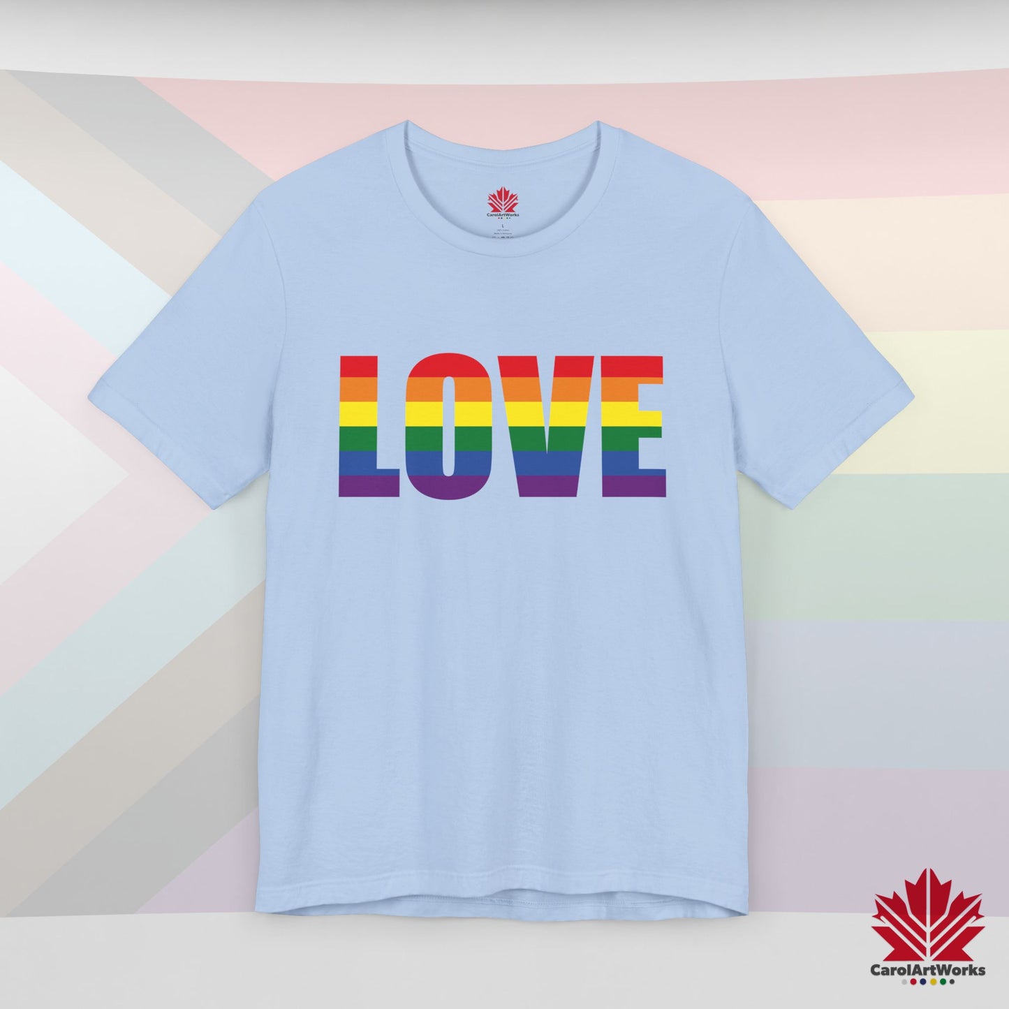 LOVE – Pride Toronto T-Shirt – Premium Quality – Unisex Fit – Bold Message