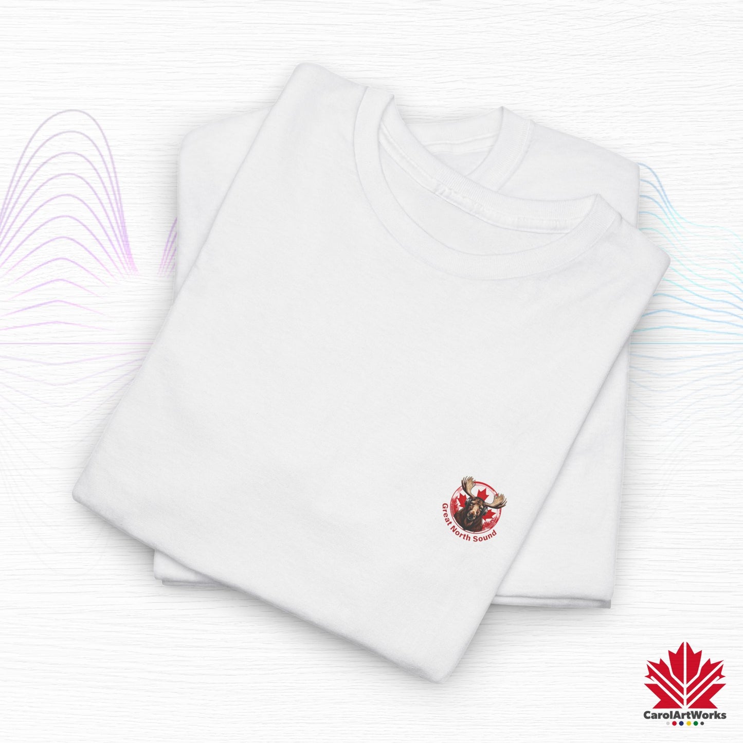 "Great North Sound" True North Sound Moose Tee