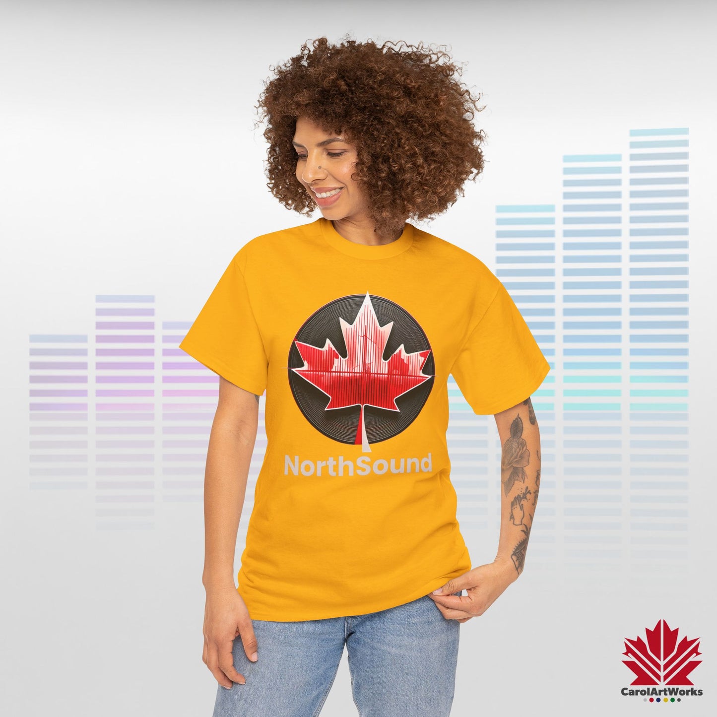 "NorthSound" Unisex Cotton Tee - Wear the Sound of Canada