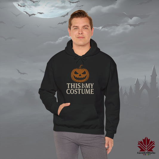 This Is My Costume – Unisex Hoodie for Halloween Party Minimalists