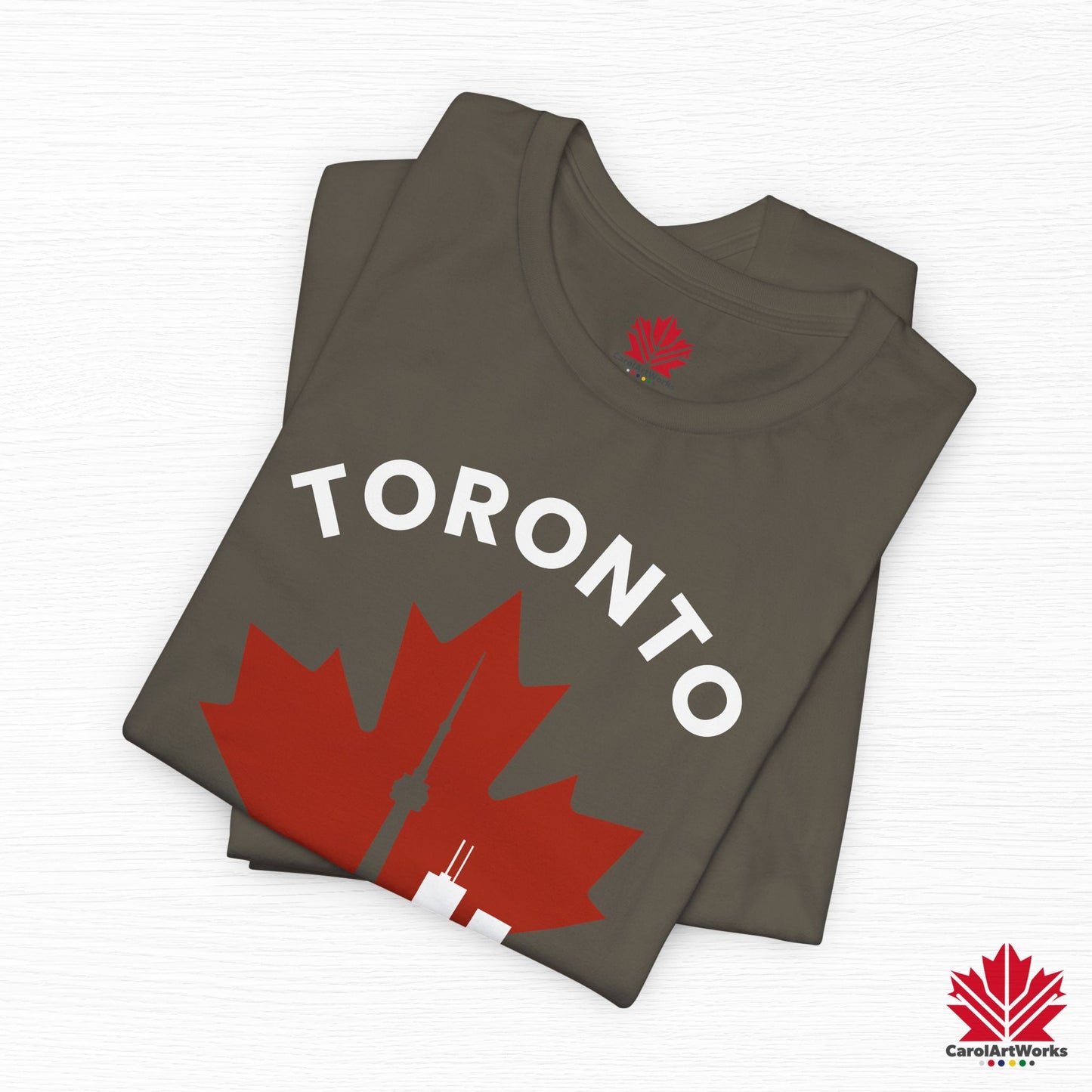 T-shirt Toronto Leafline Premium pour une allure canadienne décontractée