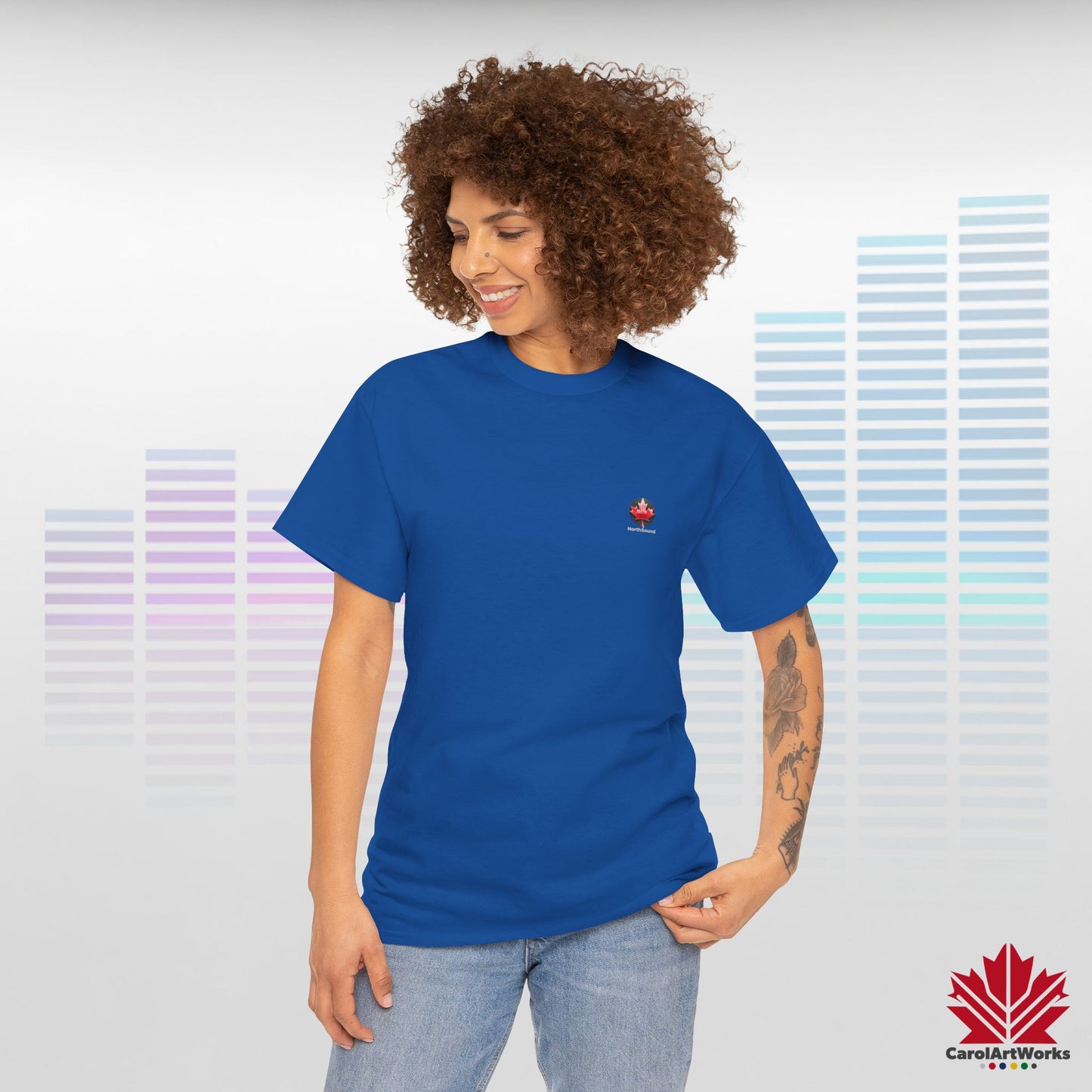 "NorthSound" Unisex Cotton Tee - Wear the Sound of Canada