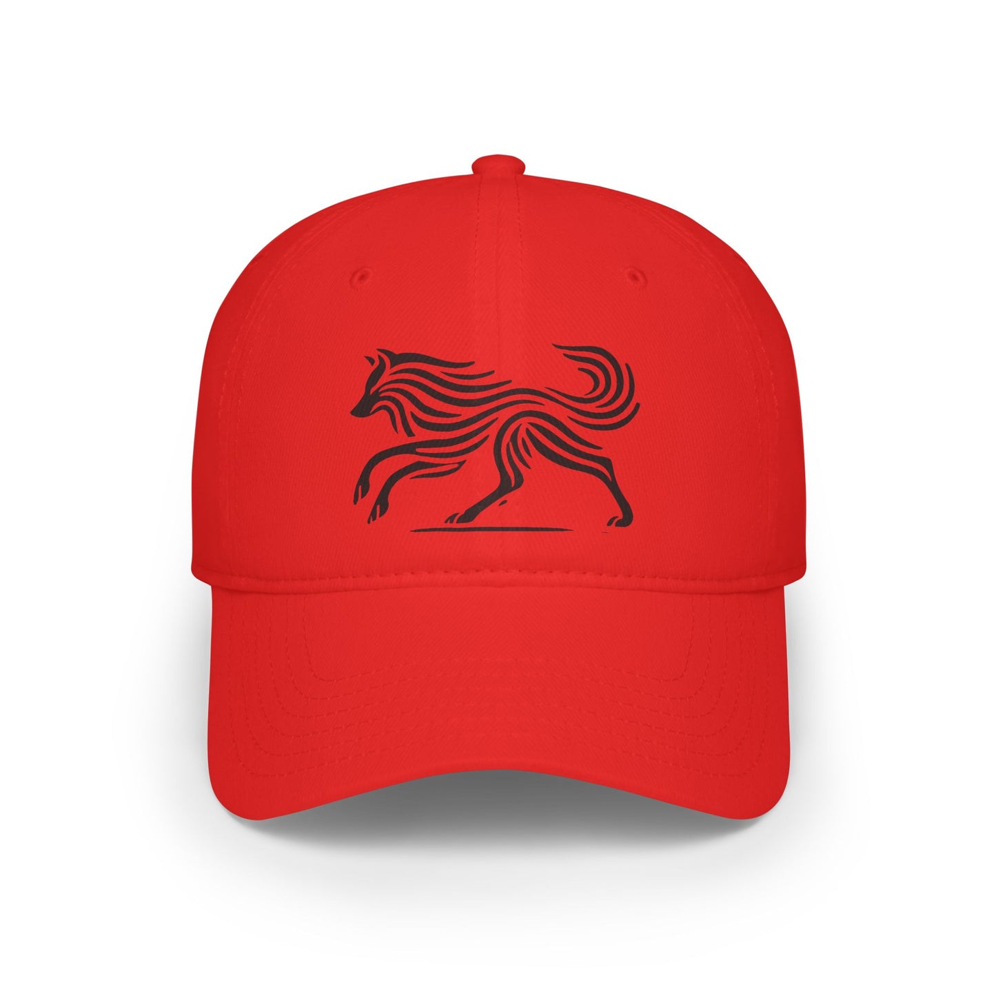 scandinavian minimalistic WOLF Design Baseball Cap – Perfect for Animal Lovers