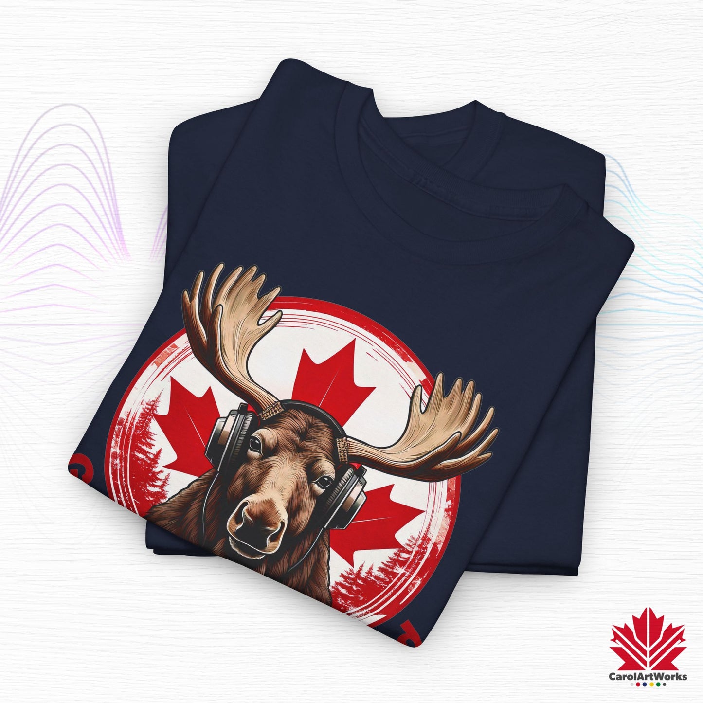"Great North Sound" True North Sound Moose Tee