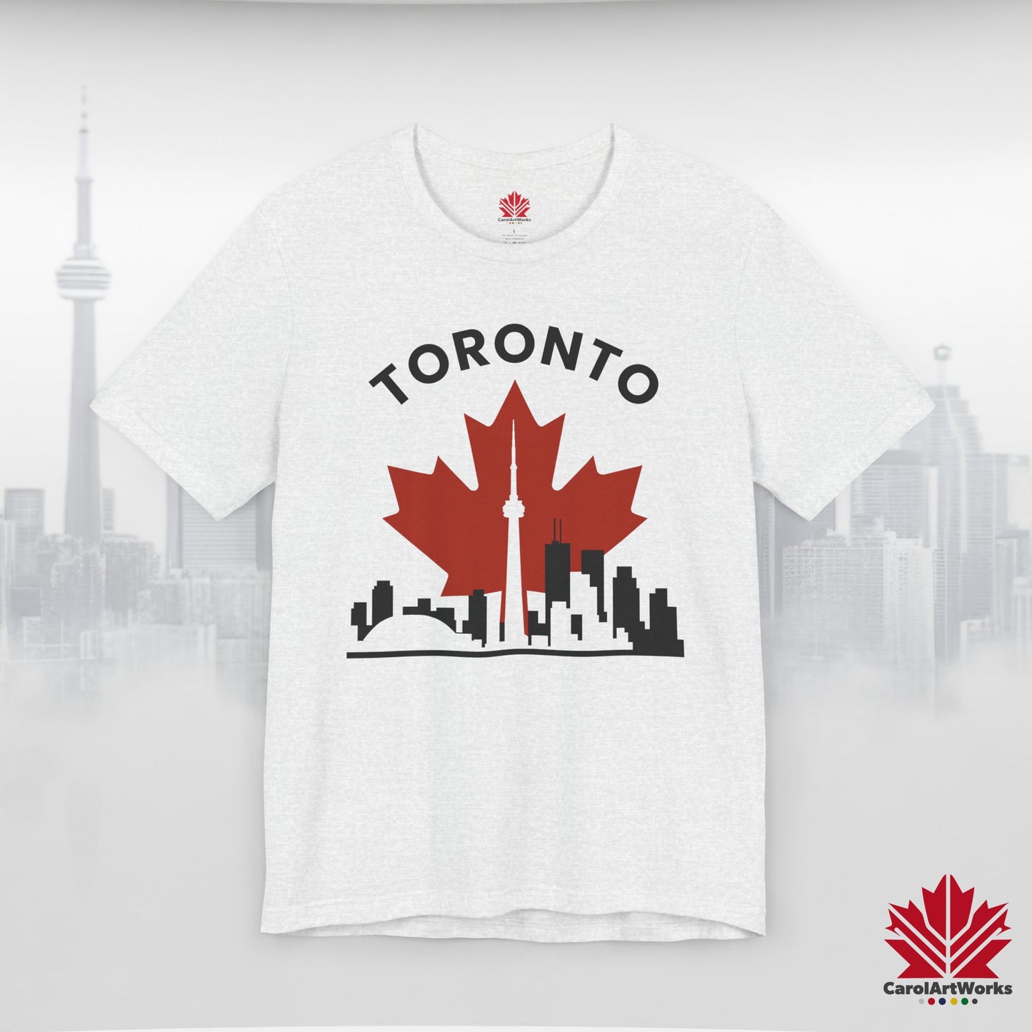 T-shirt Toronto Leafline Premium pour une allure canadienne décontractée