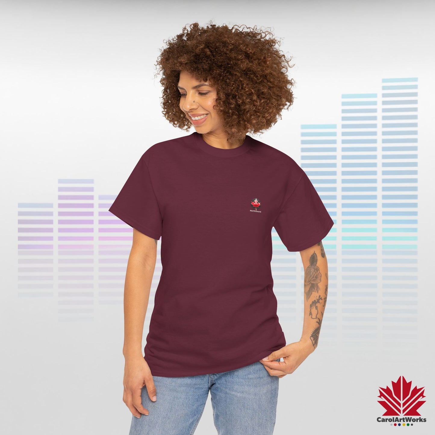 "NorthSound" Unisex Cotton Tee - Wear the Sound of Canada