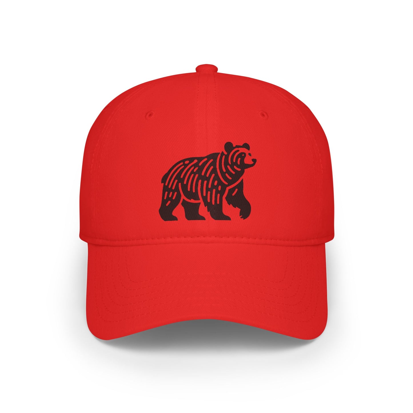 scandinavian minimalistic BEAR Design Baseball Cap – Casual Outdoor Style