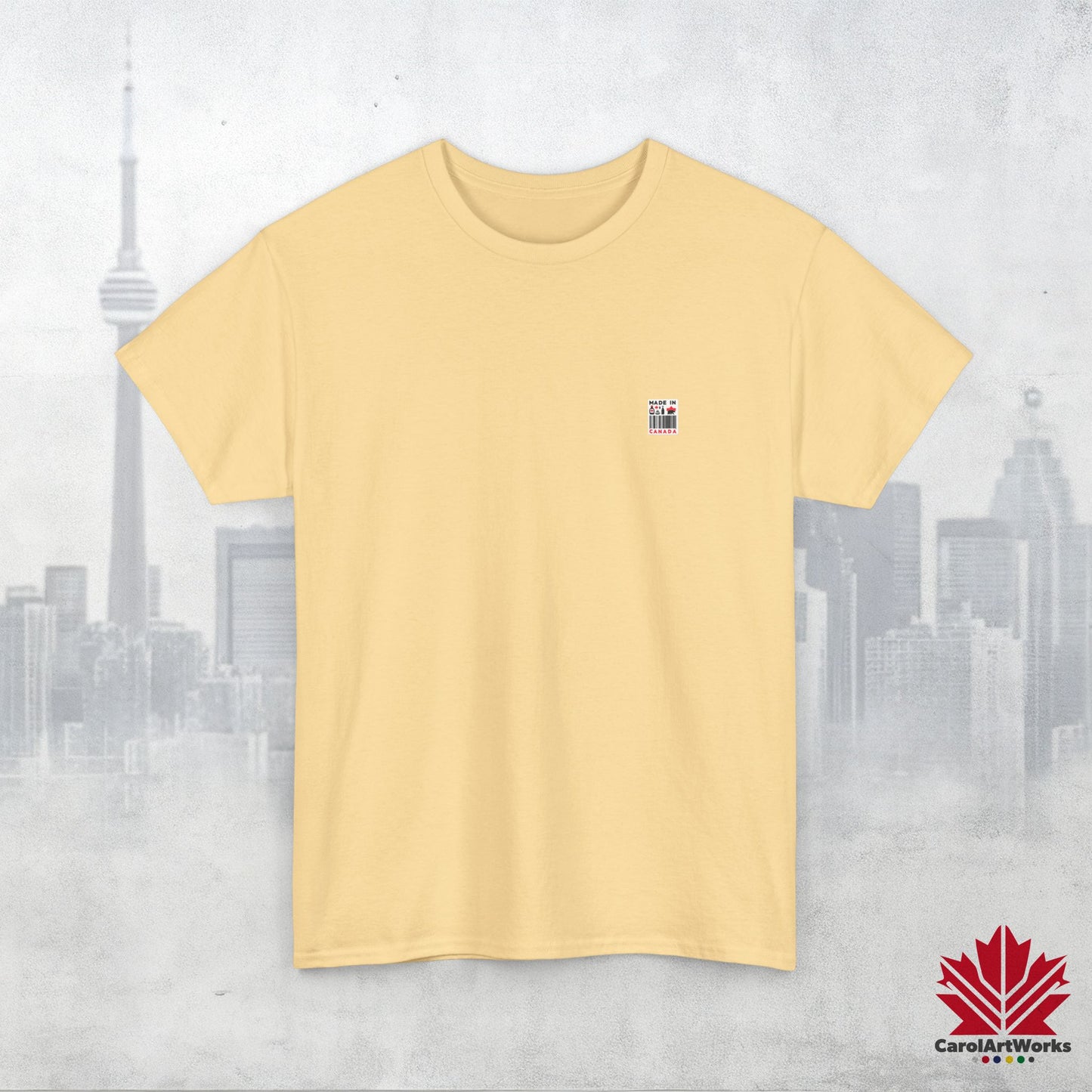 “Made in Canada” Unisex Cotton Tee – Canadian Pride T-Shirt