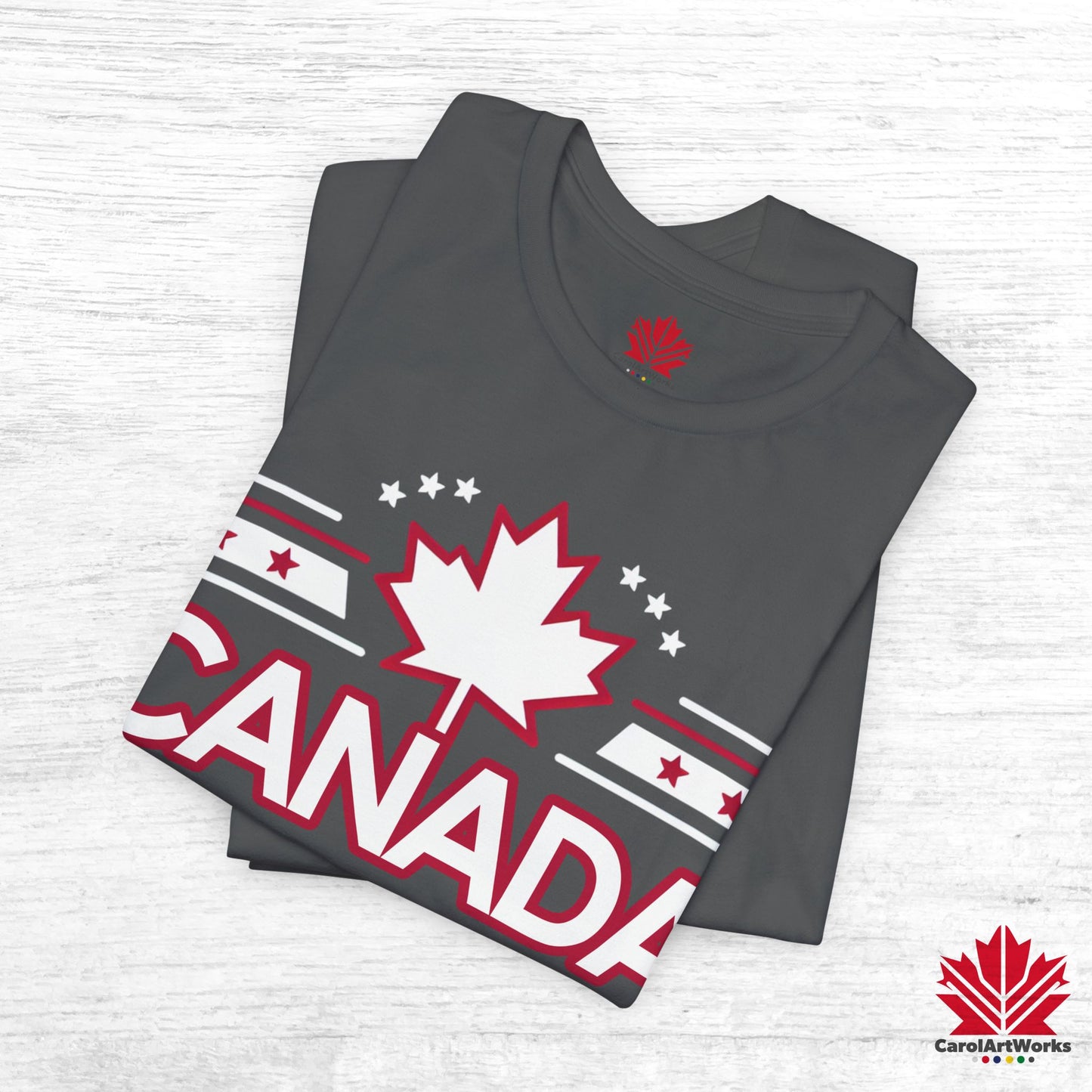 “Canada Strong Again” Unisex Short Sleeve Tee – Comfortable Casual Wear
