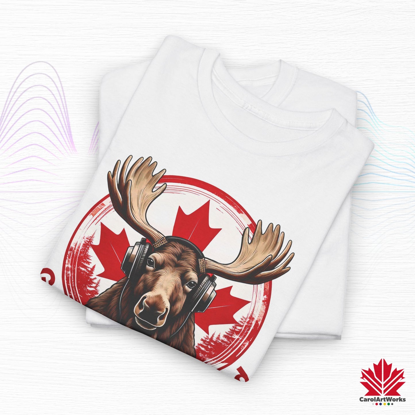 "Great North Sound" True North Sound Moose Tee
