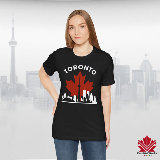 Toronto Leafline Premium Tee for Everyday Canadian Cool
