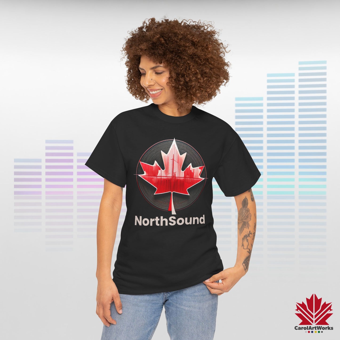 "NorthSound" Unisex Cotton Tee - Wear the Sound of Canada