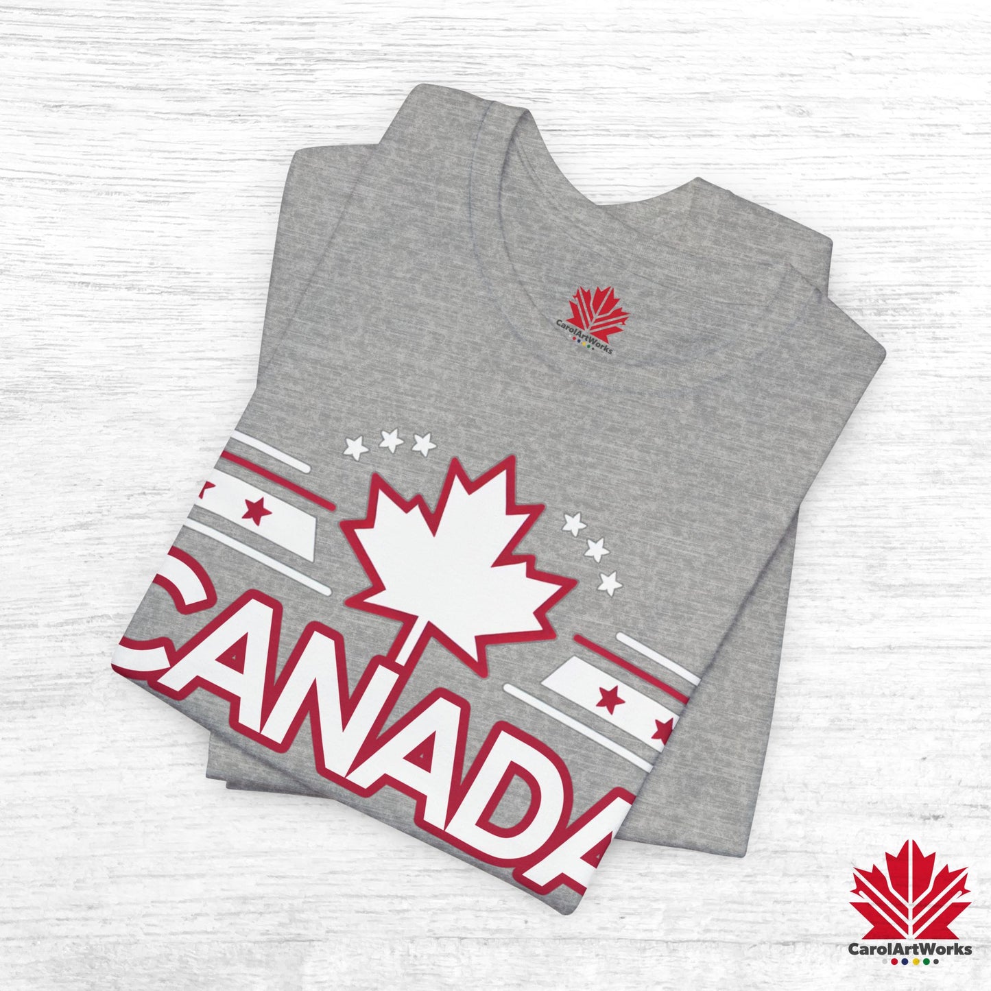 “Canada Strong Again” Unisex Short Sleeve Tee – Comfortable Casual Wear