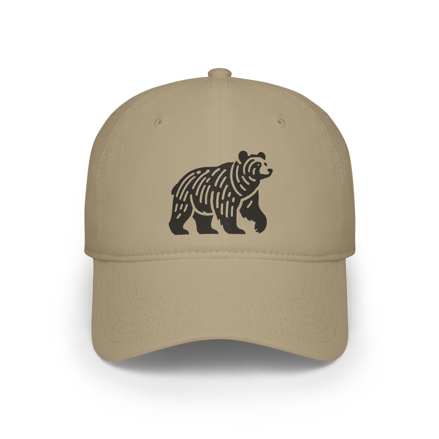 scandinavian minimalistic BEAR Design Baseball Cap – Casual Outdoor Style