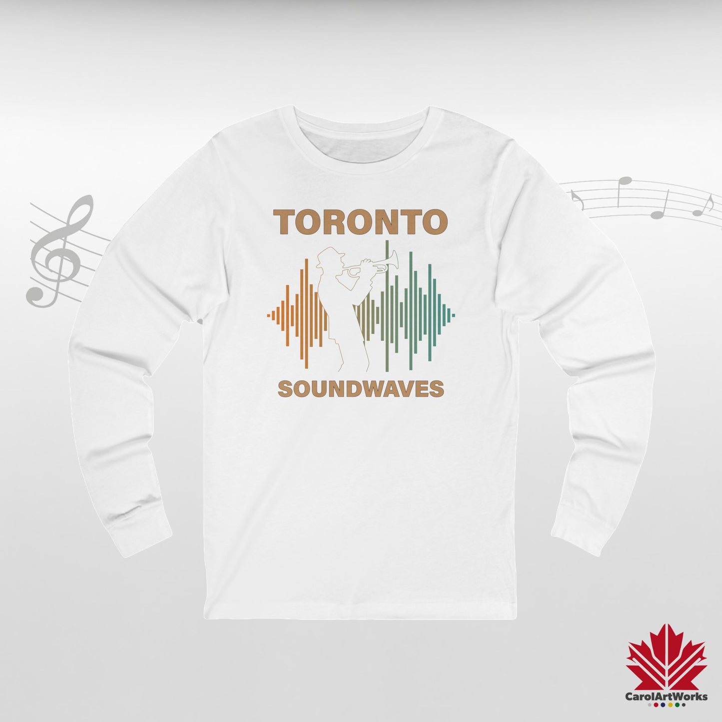 Toronto Soundwaves Longsleeve – Rythme urbain, toutes saisons