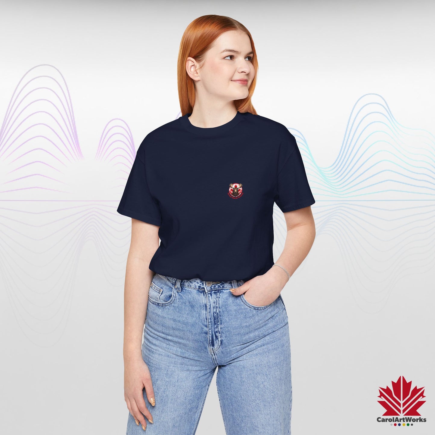 T-shirt unisexe à manches courtes « Great North Sound » True North Sound – Maple Beats and Style