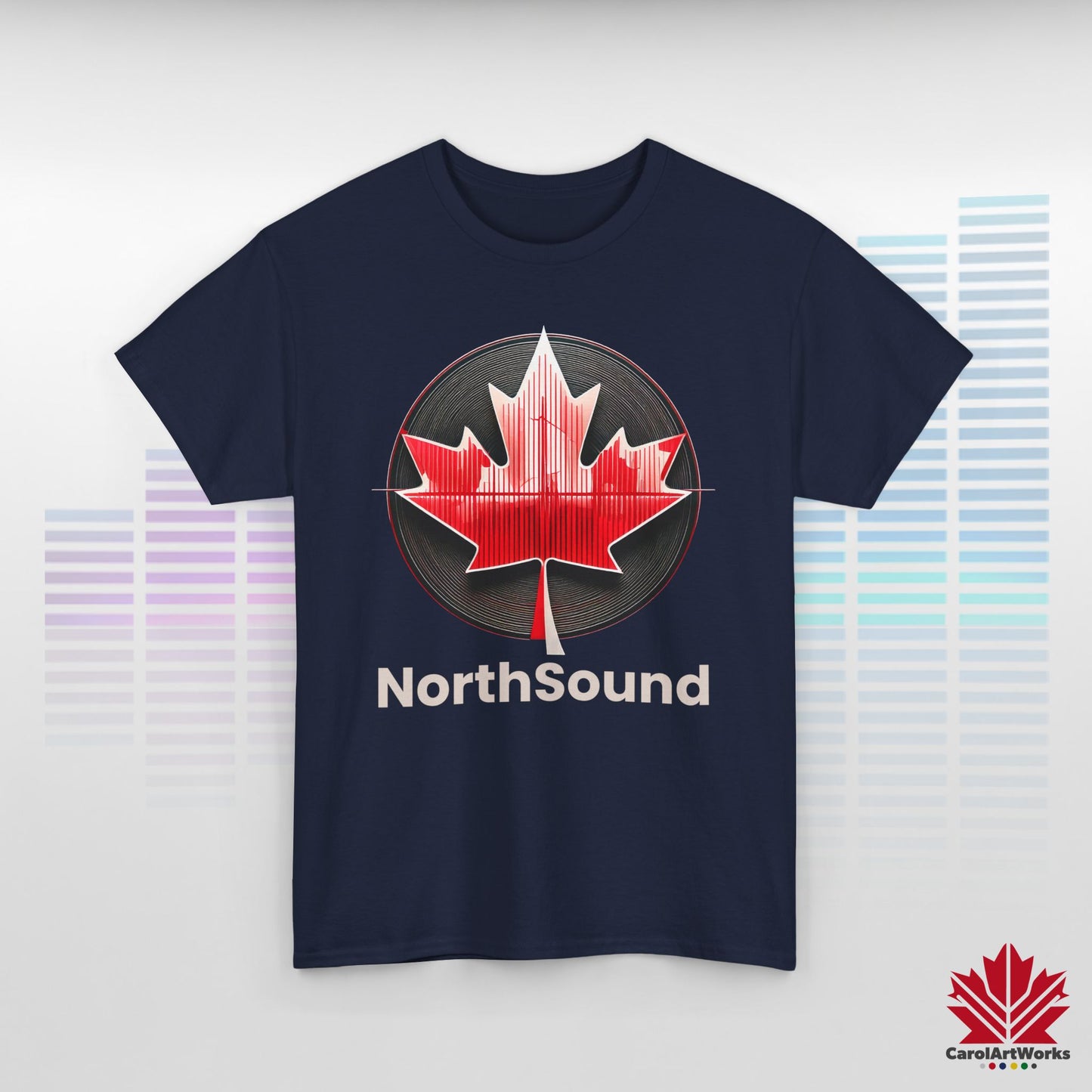 "NorthSound" Unisex Cotton Tee - Wear the Sound of Canada