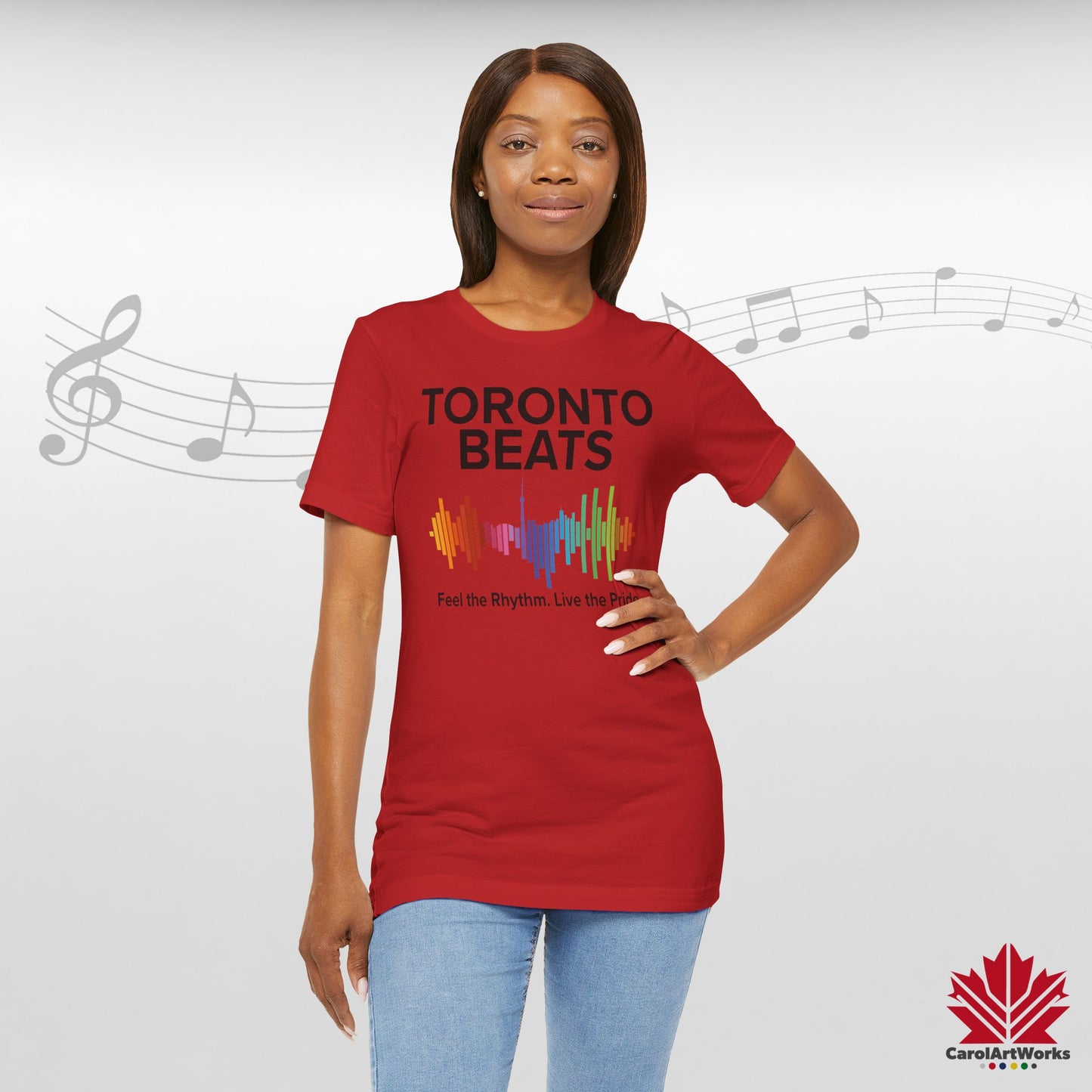 T-shirt premium Toronto Beats – Fort. Fier. Ambiance toute la journée.