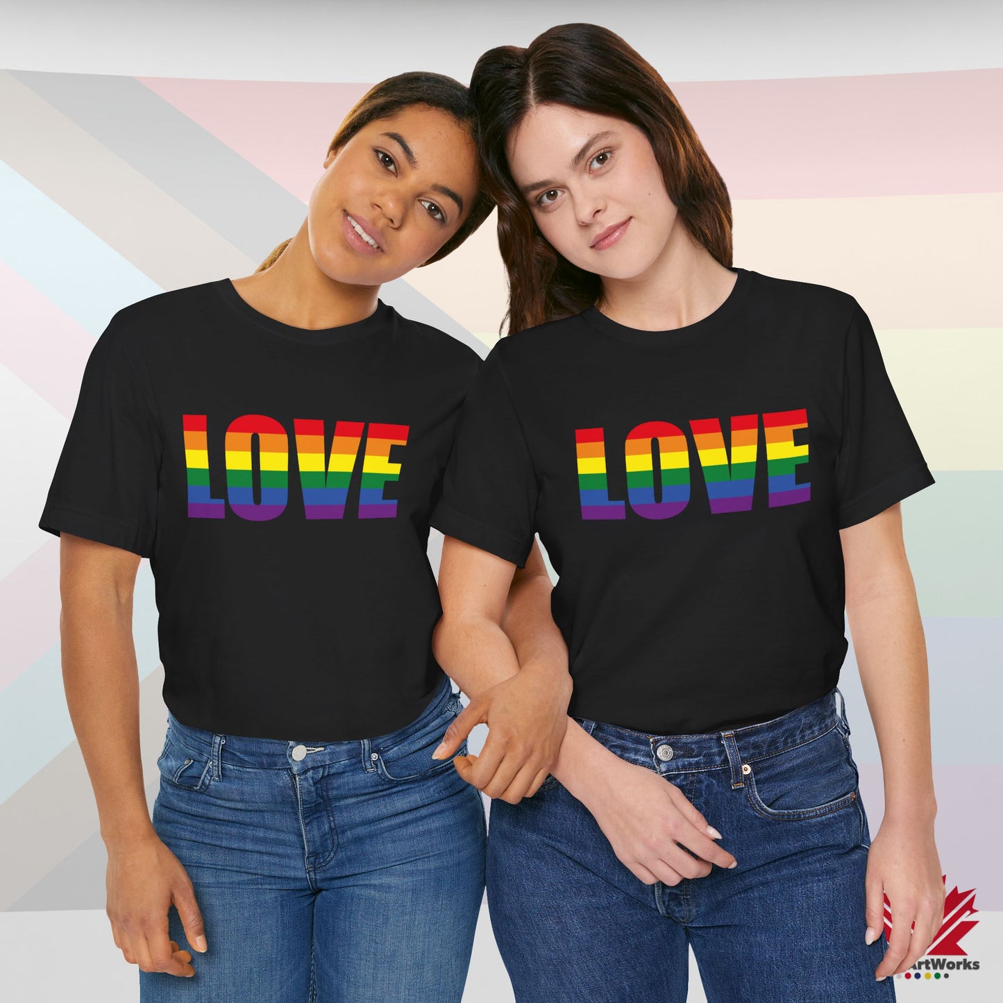 LOVE – Pride Toronto T-Shirt – Premium Quality – Unisex Fit – Bold Message