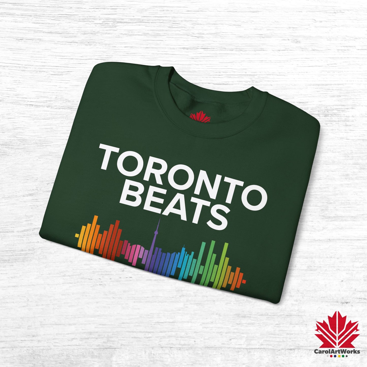 Sweat-shirt Toronto Beats Pride – Journées de détente. Âme chaleureuse.