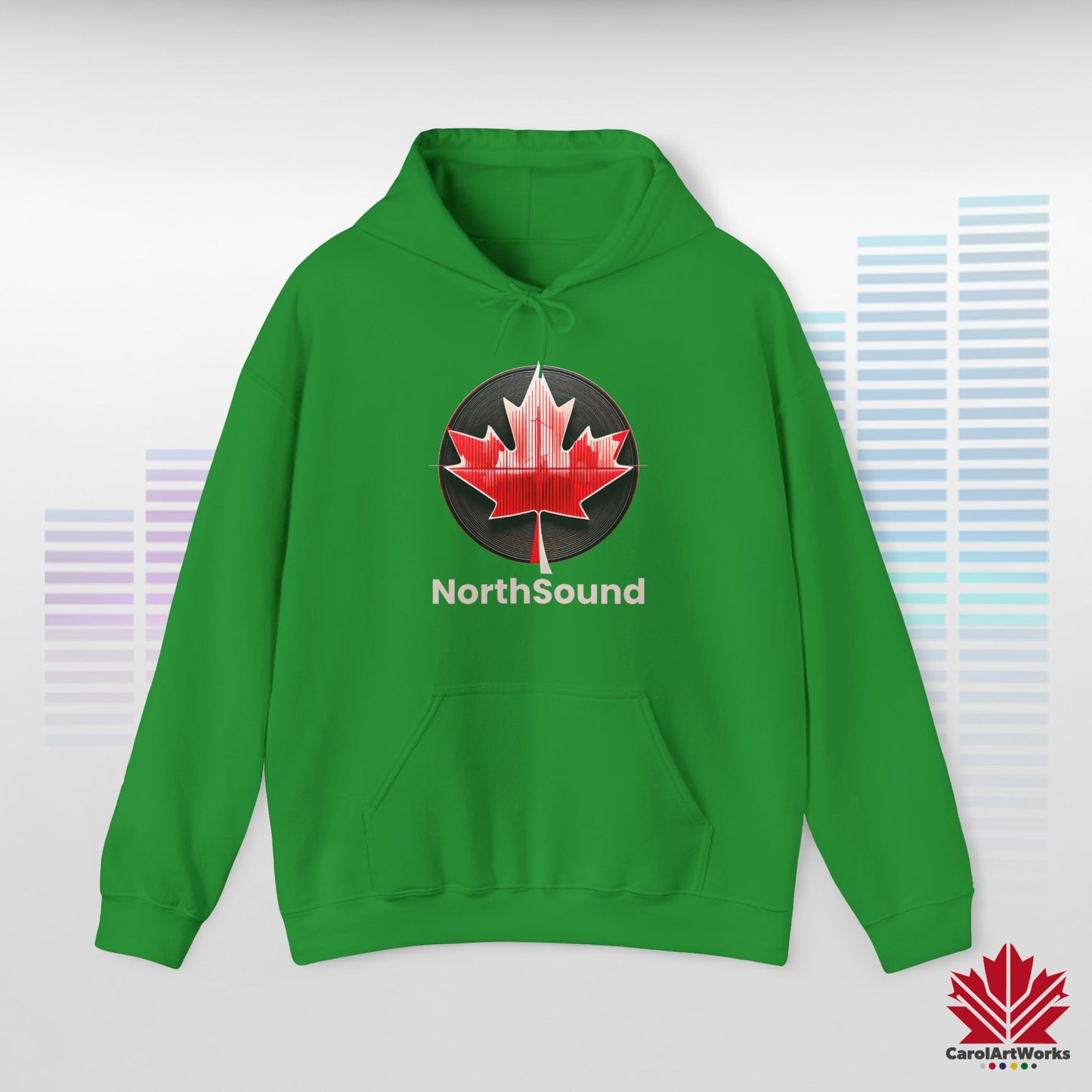"NorthSound" Unisex Hoodie - The Beat of Canada in Cozy Comfort