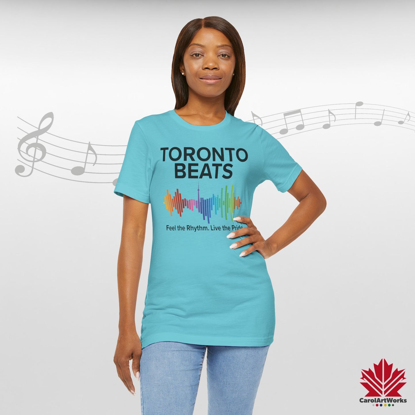 T-shirt premium Toronto Beats – Fort. Fier. Ambiance toute la journée.