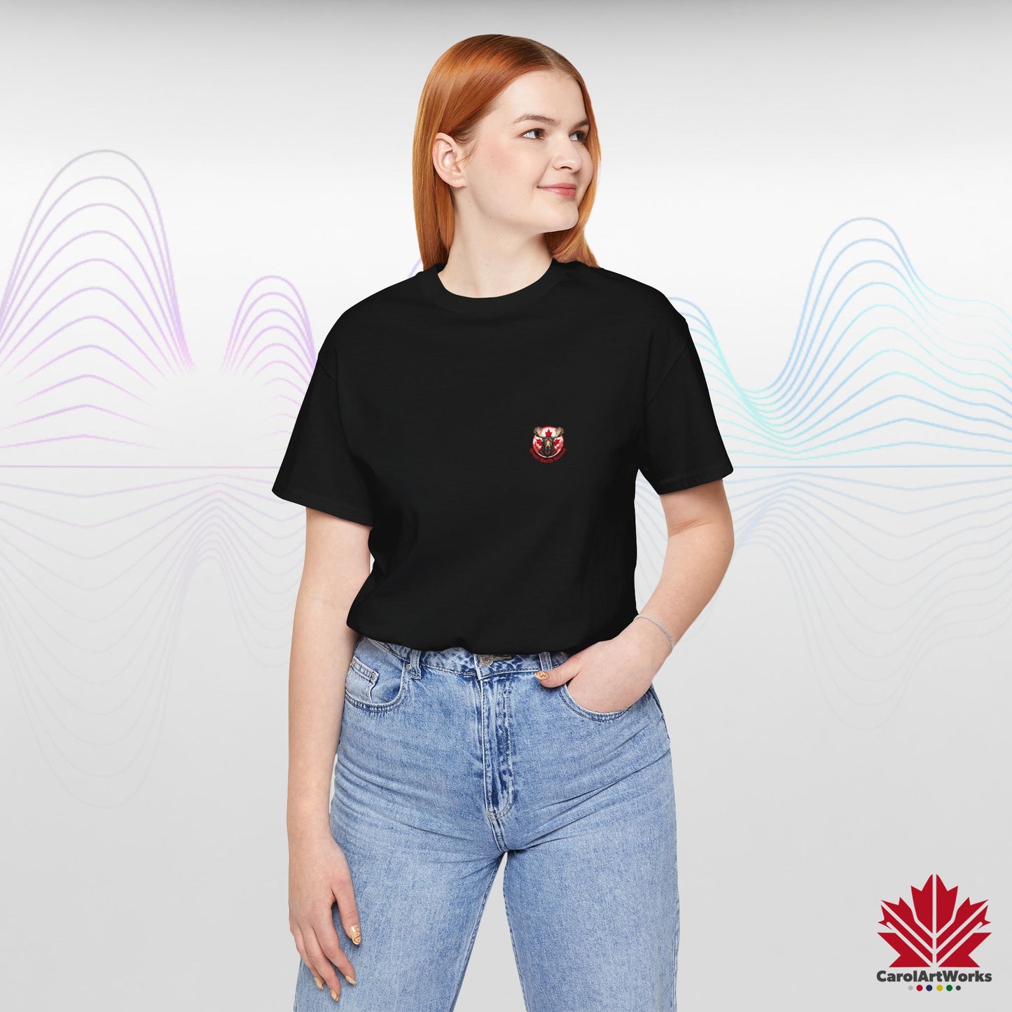 T-shirt unisexe à manches courtes « Great North Sound » True North Sound – Maple Beats and Style