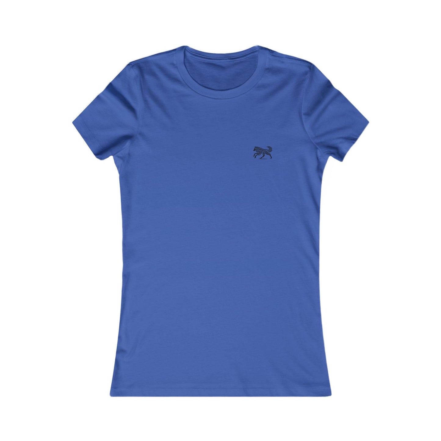 T-shirt minimaliste scandinave WOLF pour femme – Tenue décontractée au quotidien