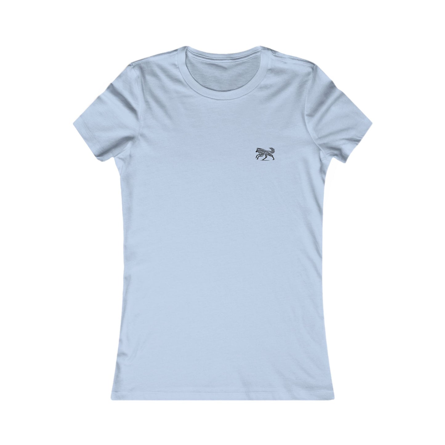 T-shirt minimaliste scandinave WOLF pour femme – Tenue décontractée au quotidien
