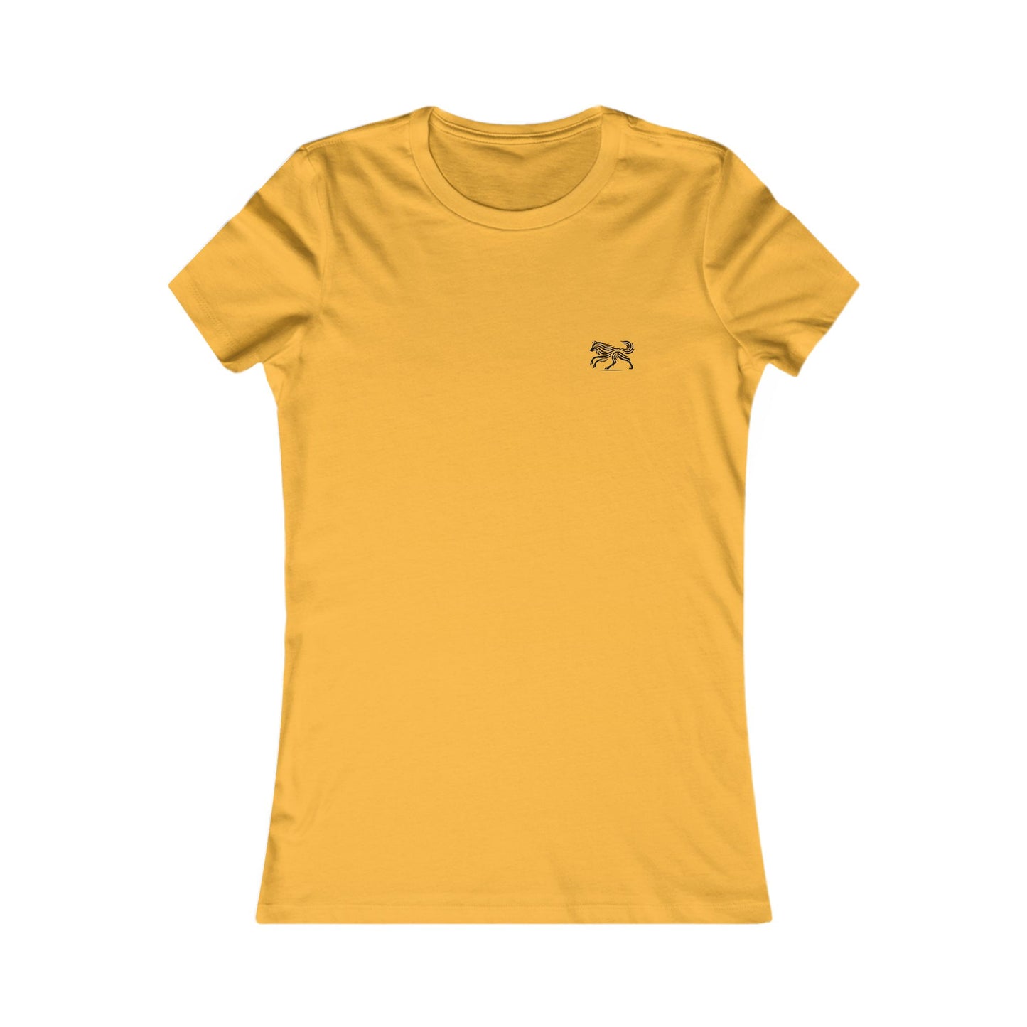 T-shirt minimaliste scandinave WOLF pour femme – Tenue décontractée au quotidien