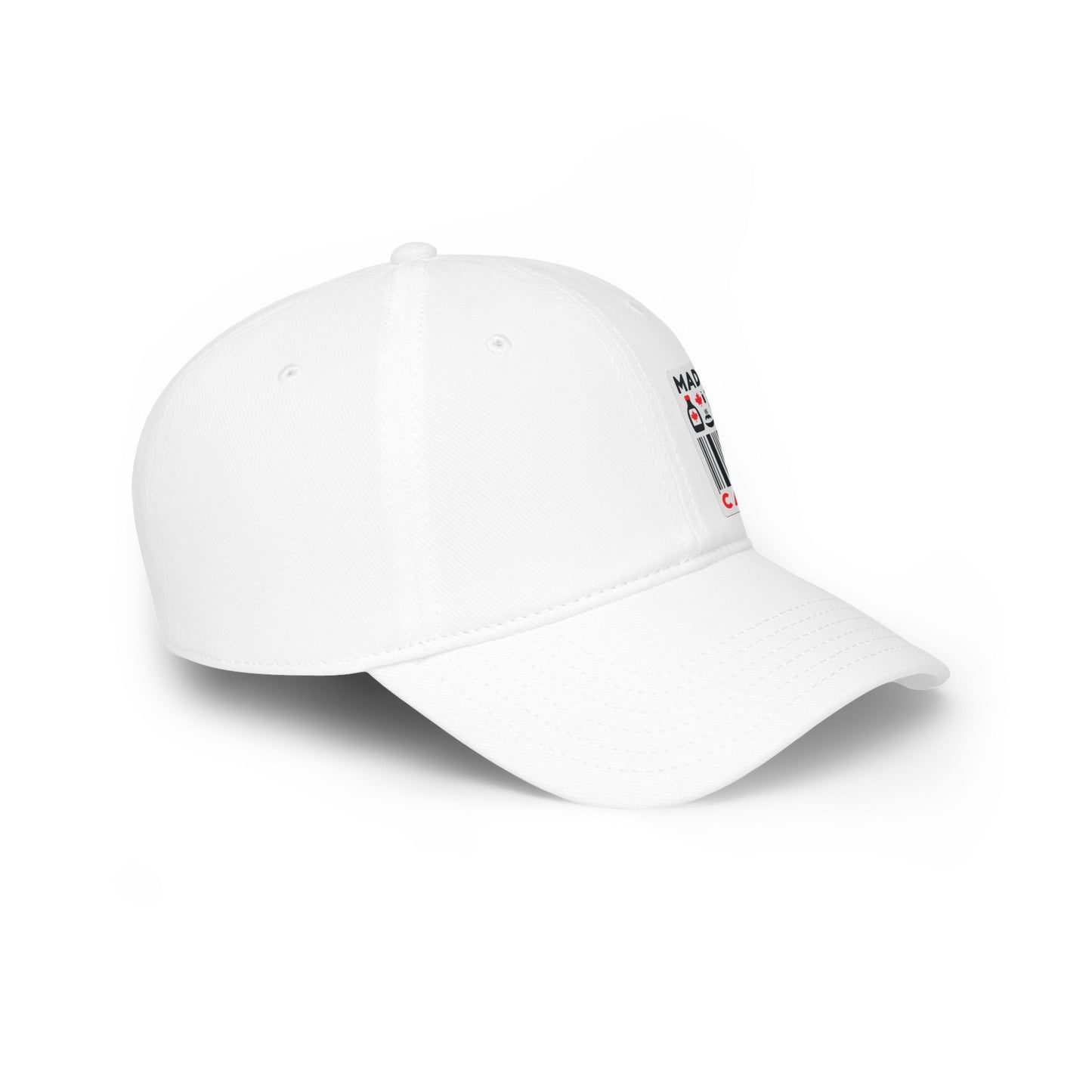 Casquette de baseball à profil bas « Fabriquée au Canada » – Chapeau ajustable