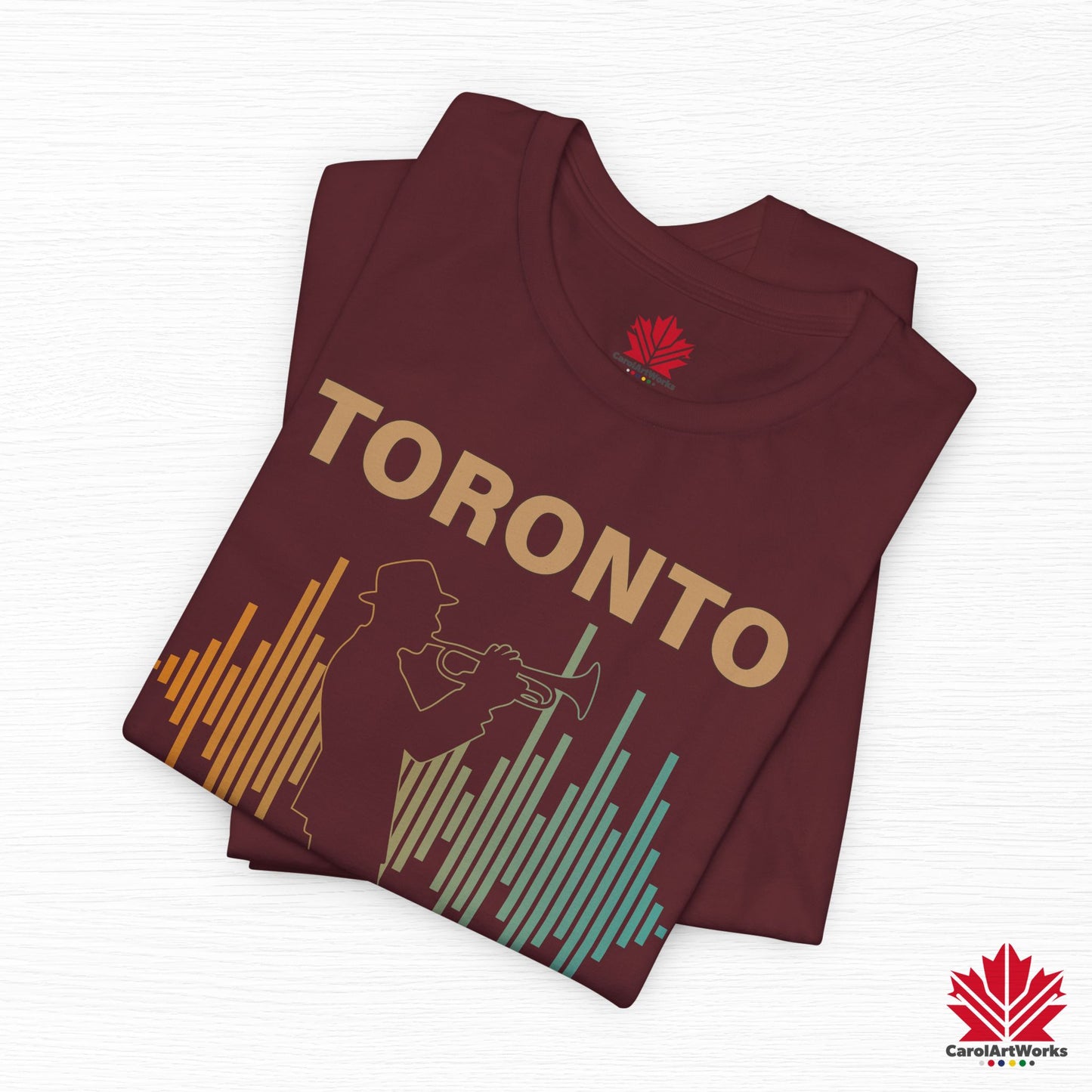 T-shirt Toronto Soundwaves Premium – Pour les mélomanes et les soirées citadines