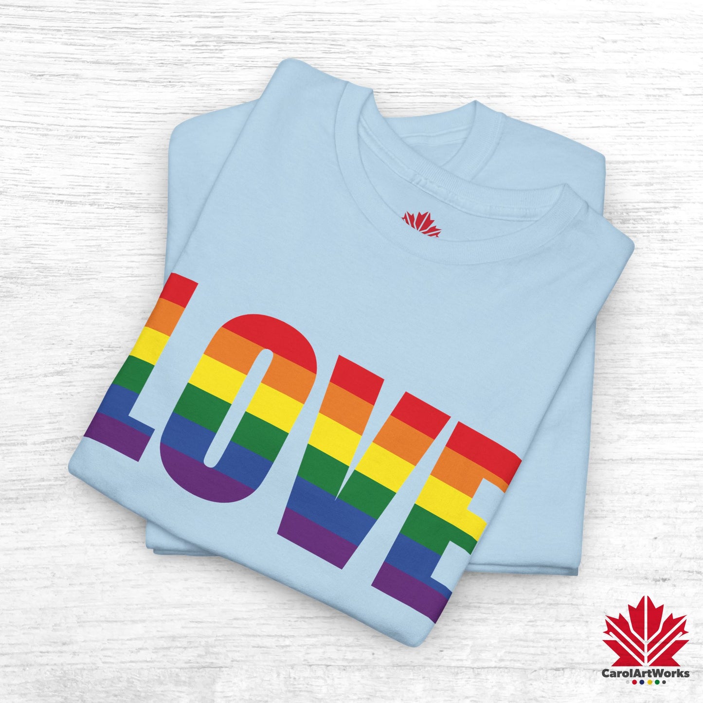 LOVE – Pride Toronto T-Shirt – Classic Comfort – Unisex Fit – Bold Statement