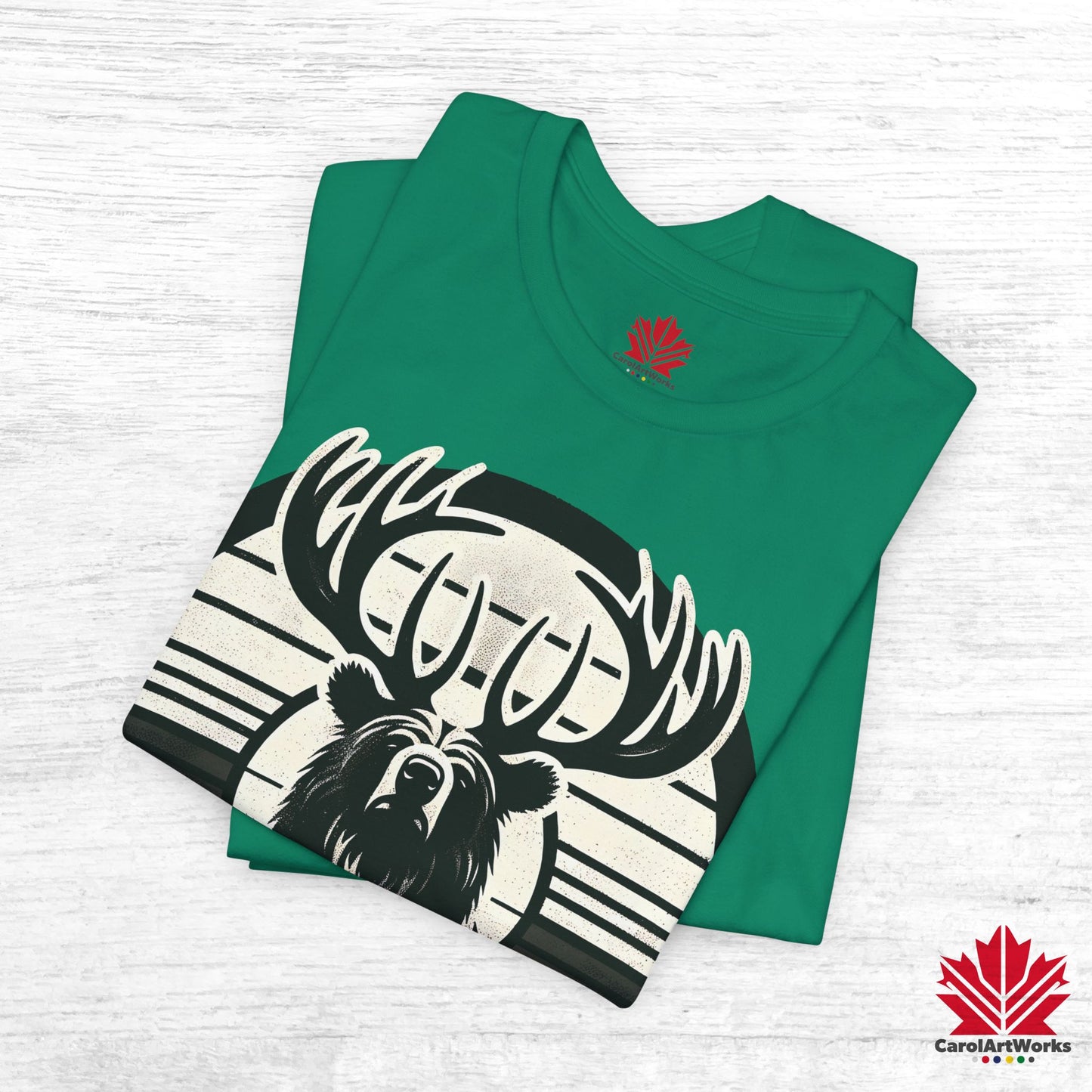 “Wild & Free” Unisex Short Sleeve Tee – Nature Inspired Graphic T-Shirt