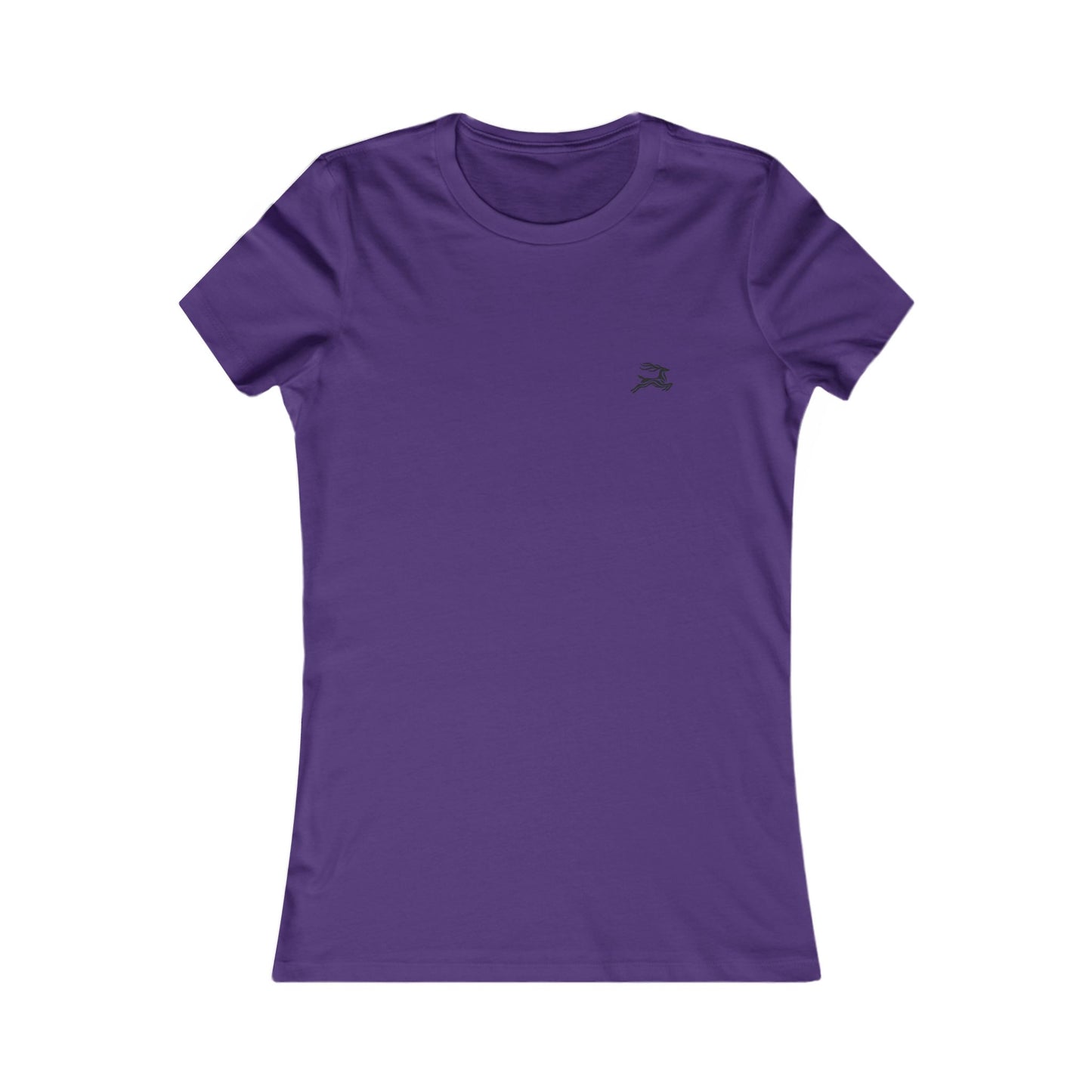 T-shirt minimaliste scandinave pour femme, motif cerf, style décontracté au quotidien