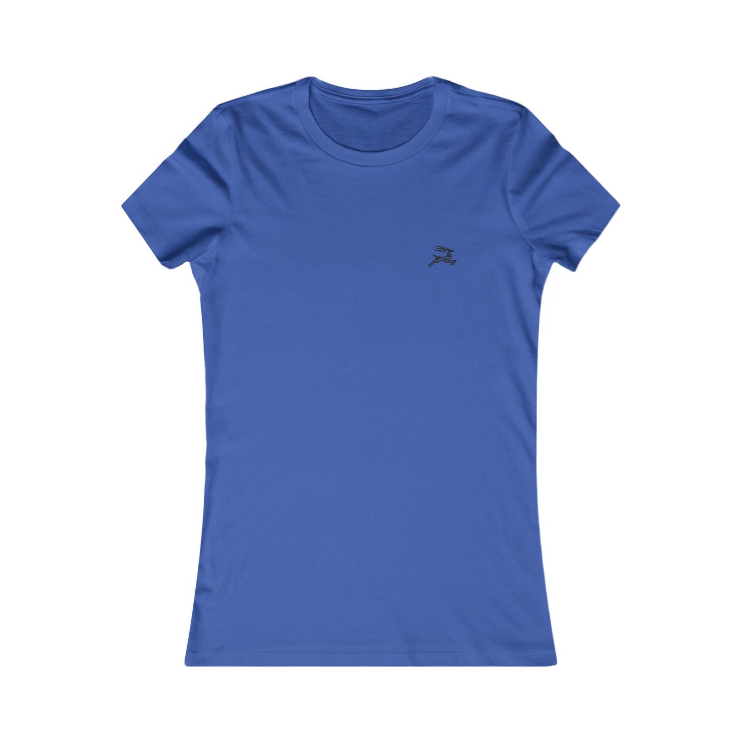 T-shirt minimaliste scandinave pour femme, motif cerf, style décontracté au quotidien