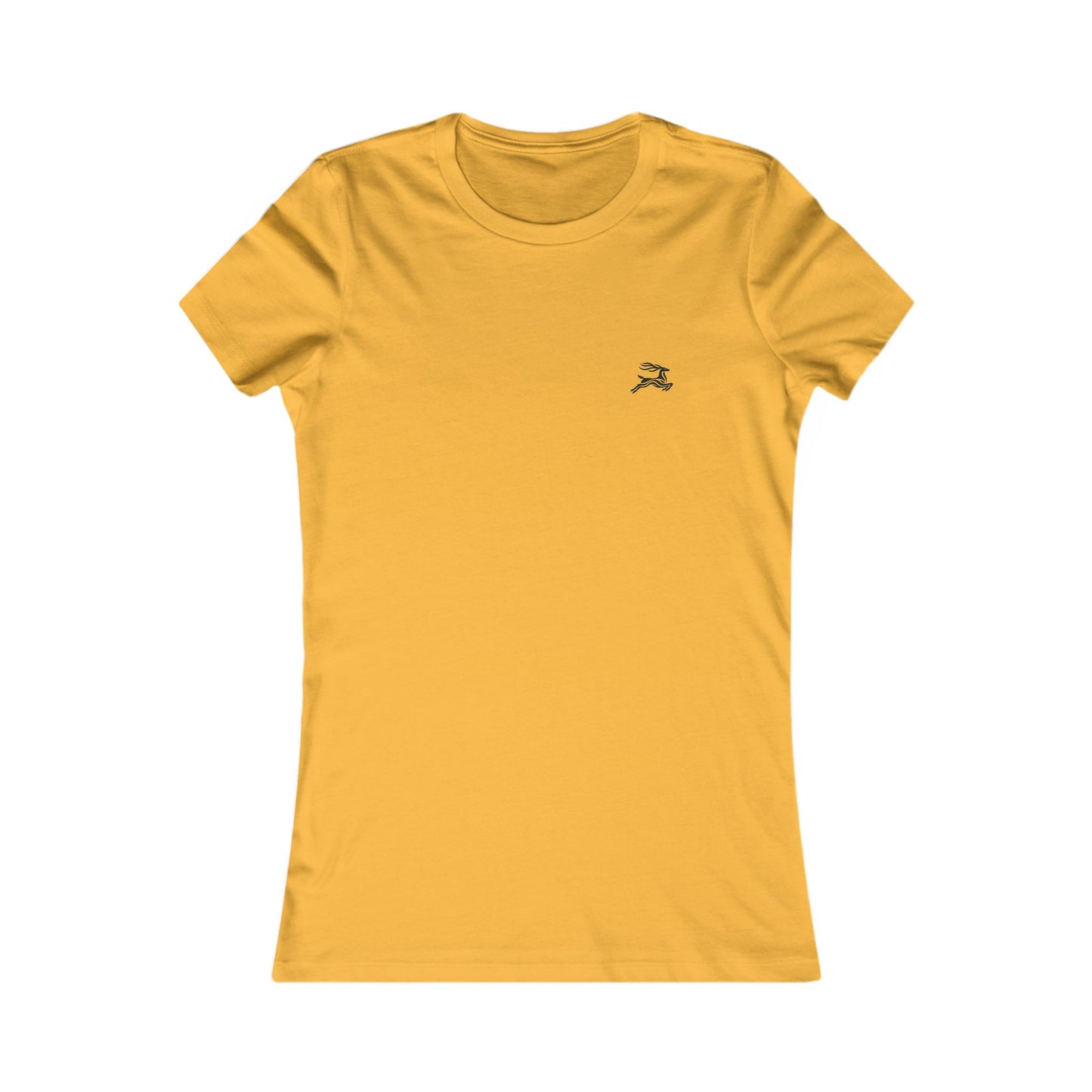 T-shirt minimaliste scandinave pour femme, motif cerf, style décontracté au quotidien