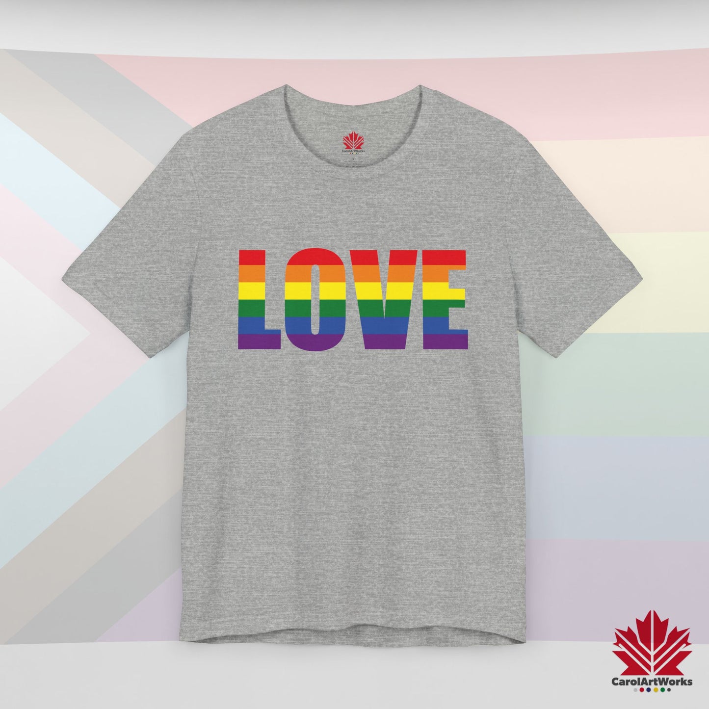 LOVE – Pride Toronto T-Shirt – Premium Quality – Unisex Fit – Bold Message