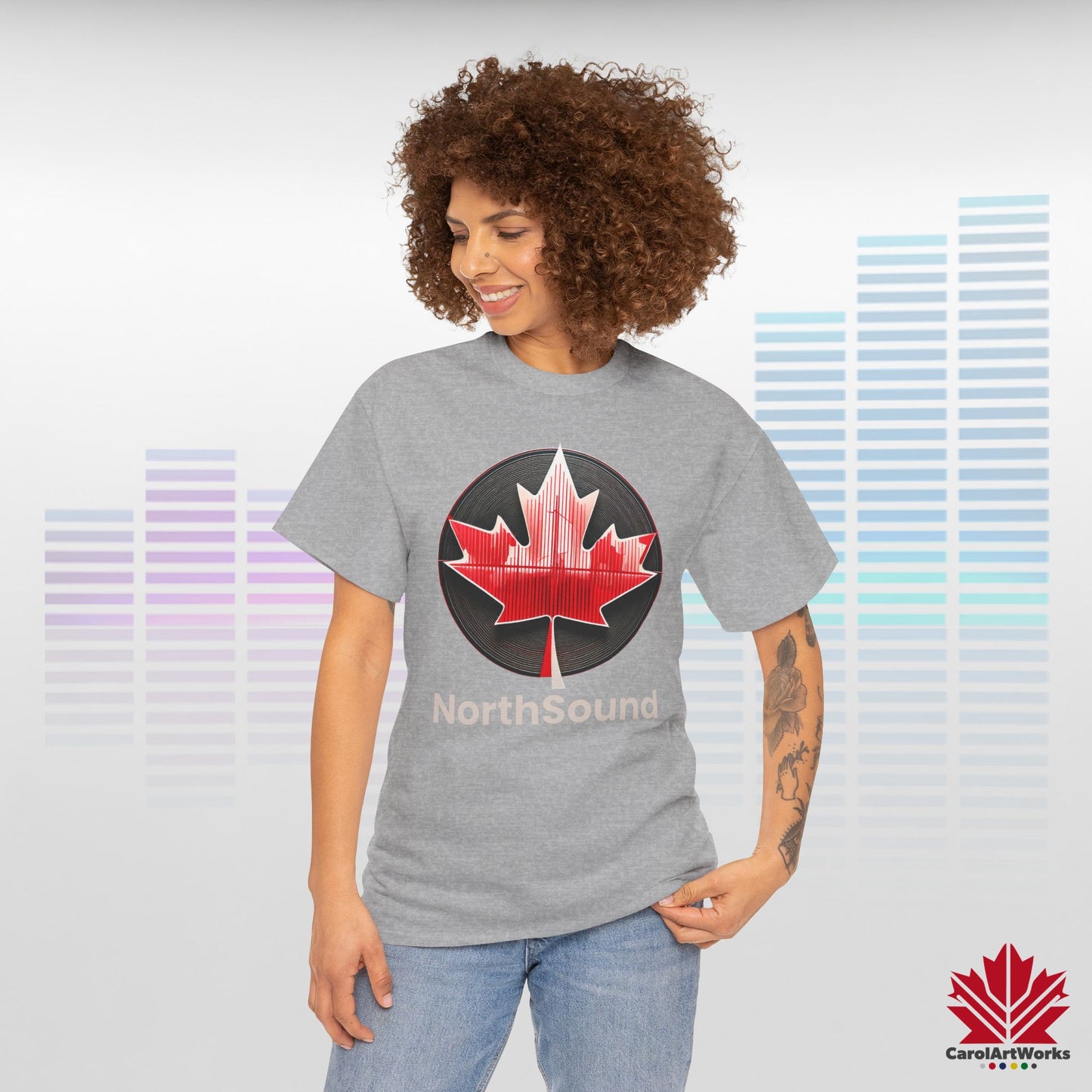 "NorthSound" Unisex Cotton Tee - Wear the Sound of Canada