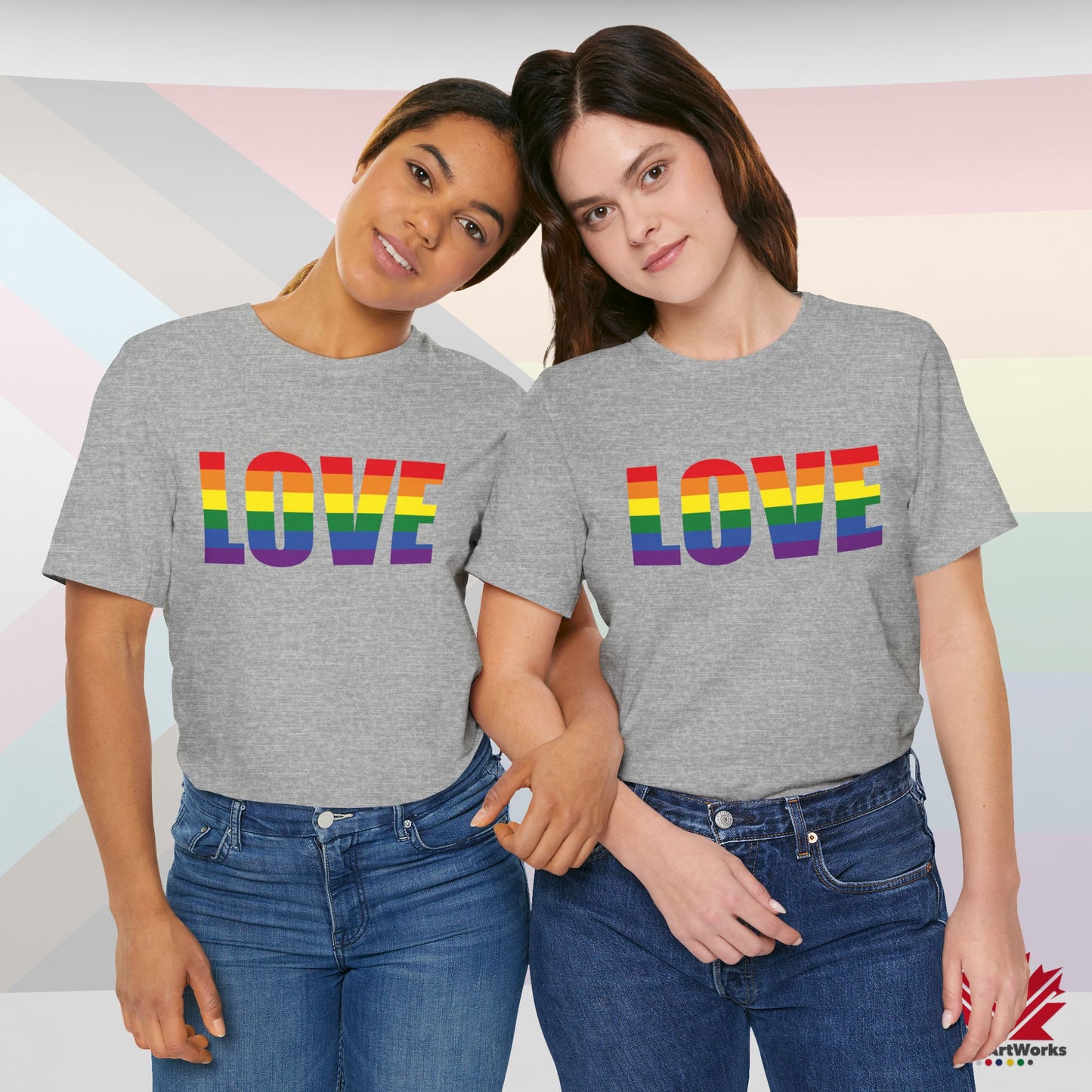 LOVE – Pride Toronto T-Shirt – Premium Quality – Unisex Fit – Bold Message