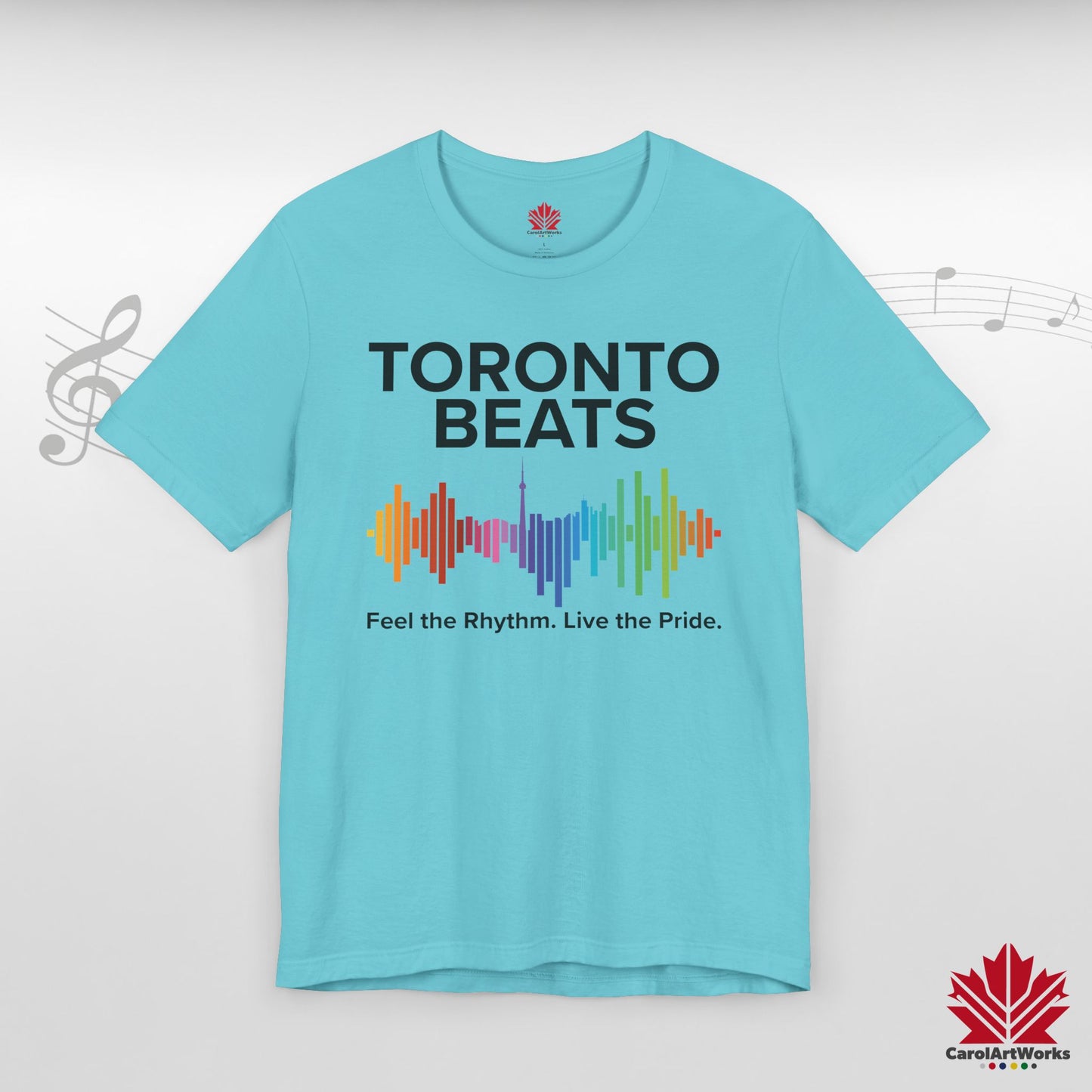 T-shirt premium Toronto Beats – Fort. Fier. Ambiance toute la journée.