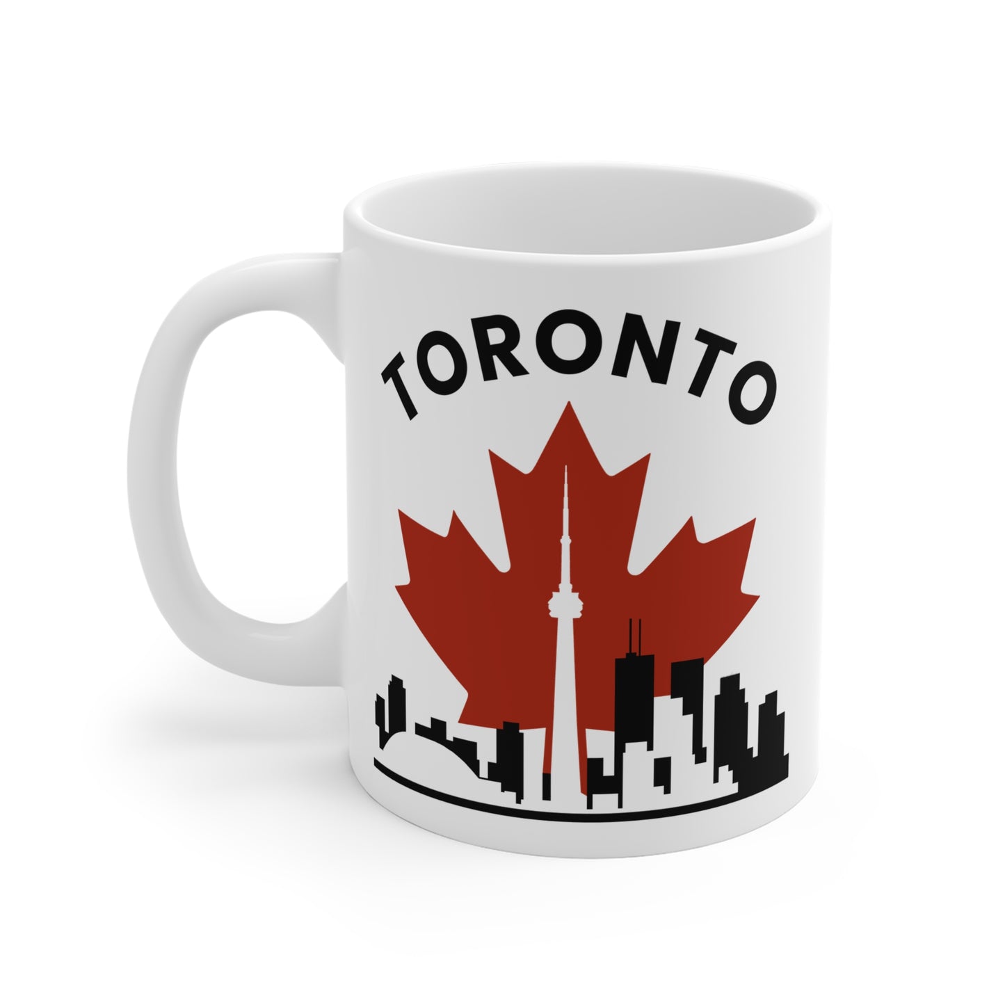 Tasse en céramique Toronto Leafline pour une ambiance matinale à l'érable