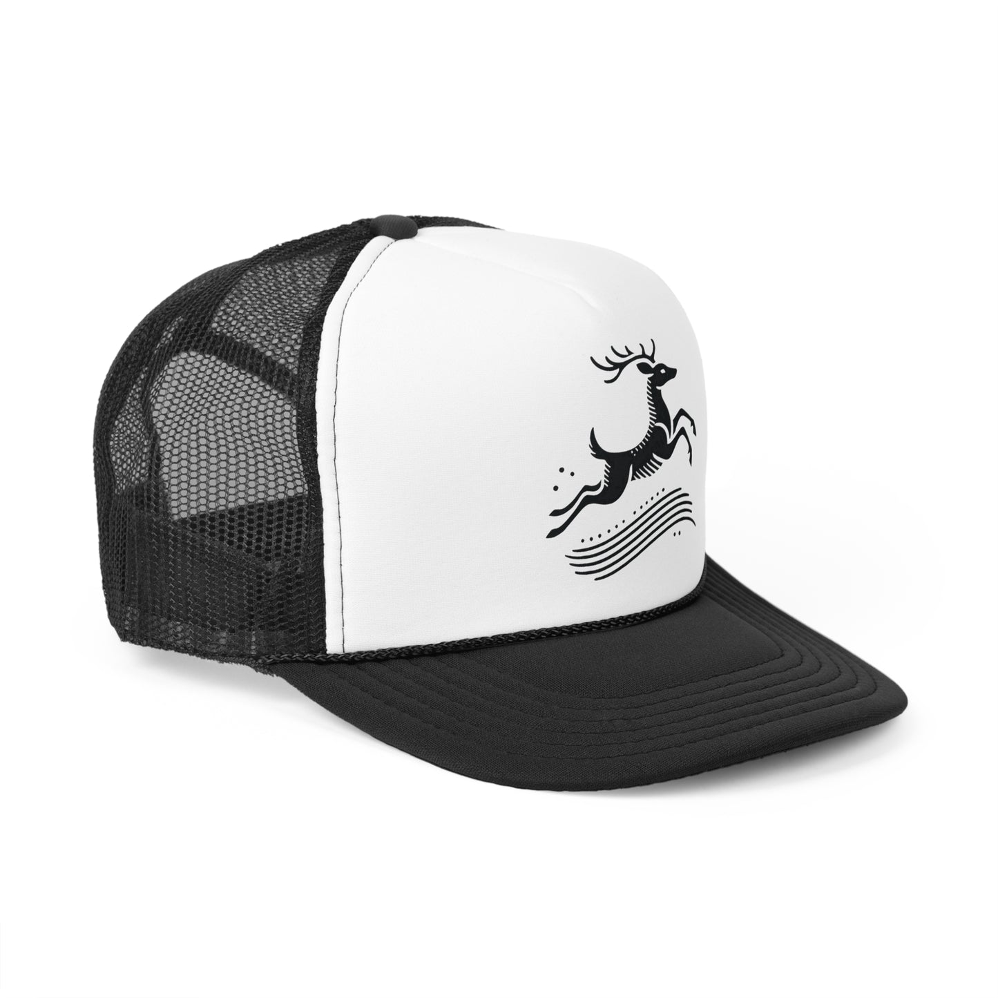 scandinavian minimalistic DEER Design β Wildlife-Inspired Trucker Cap